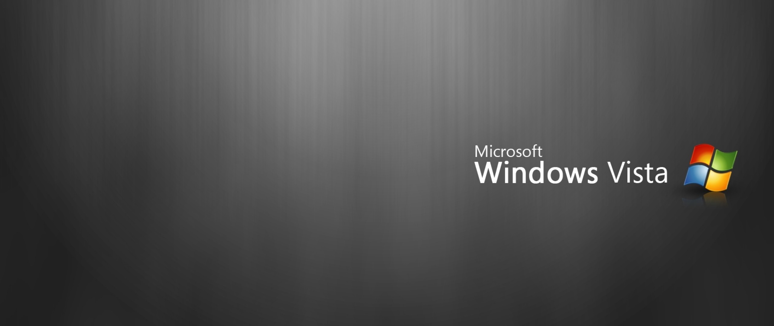 2560x1080  Wallpaper microsoft, windows, vista, system, background
