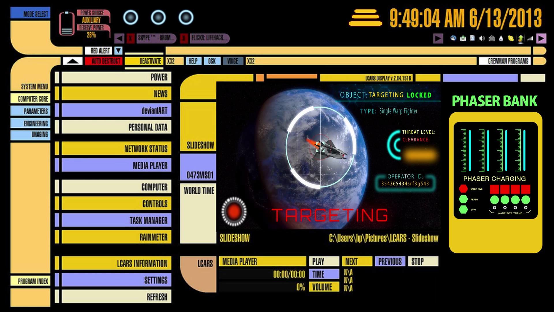 1920x1080 After Effects Star Trek Control Panel.