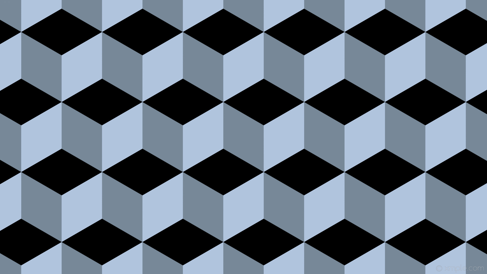 1920x1080 wallpaper grey black 3d cubes blue light slate gray light steel blue  #778899 #b0c4de