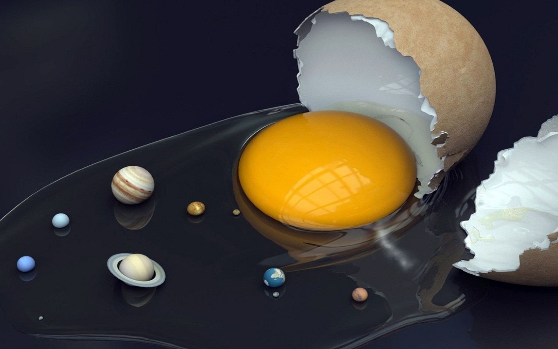 1920x1200 Sci Fi - Solar System Easter Egg Wallpaper