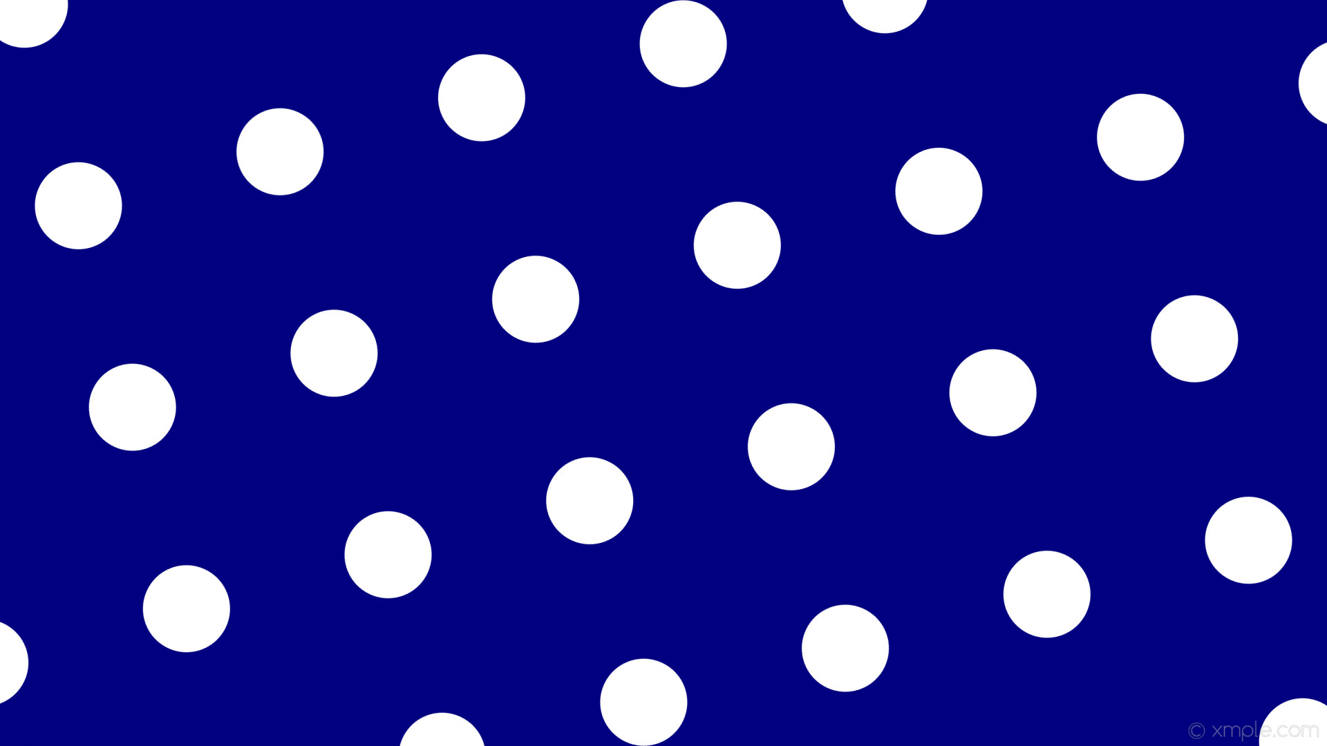 1920x1080 wallpaper spots blue white polka dots navy #000080 #ffffff 195Â° 126px 302px