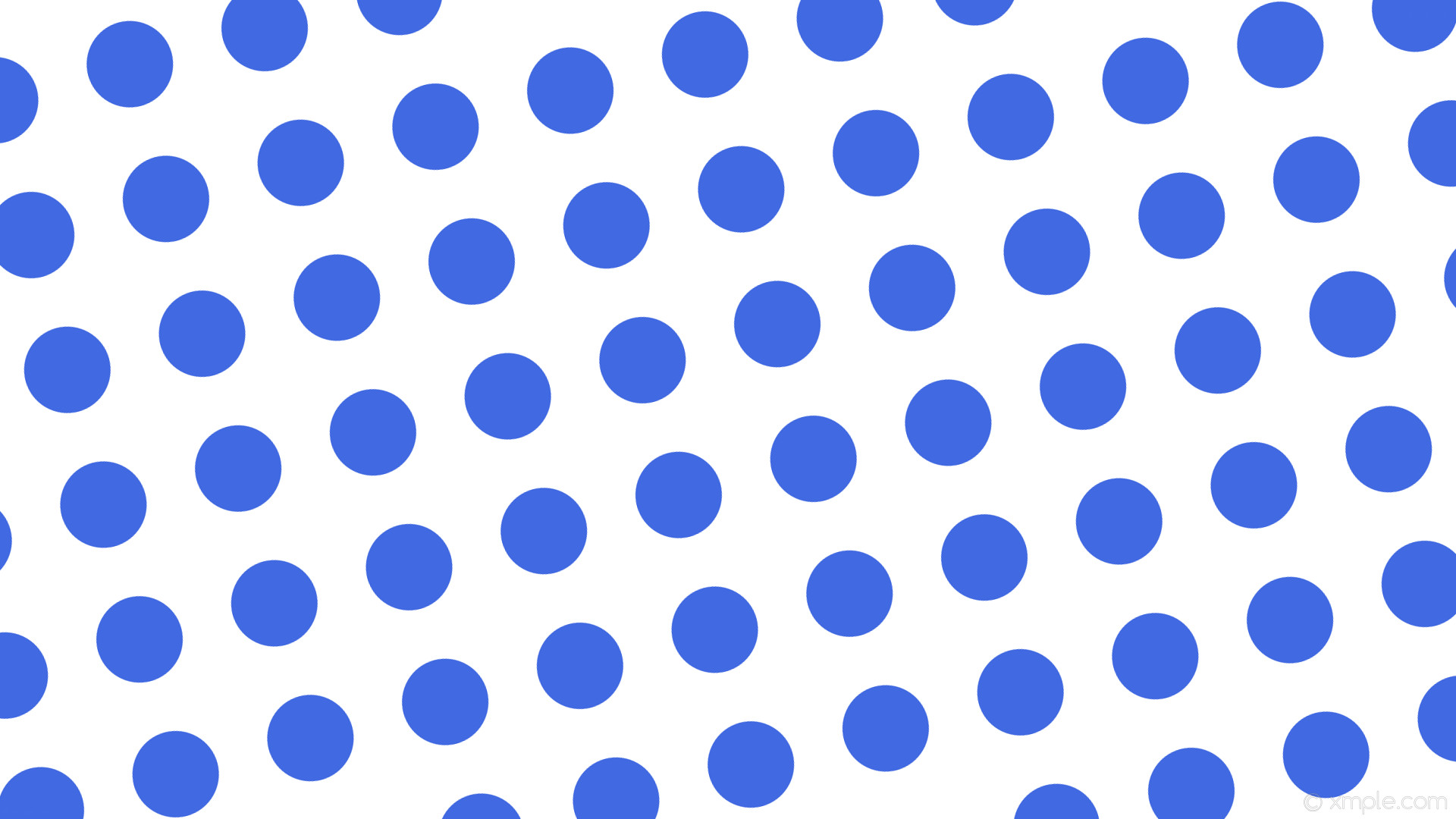1920x1080 wallpaper white polka dots blue spots royal blue #ffffff #4169e1 285Â° 114px  184px