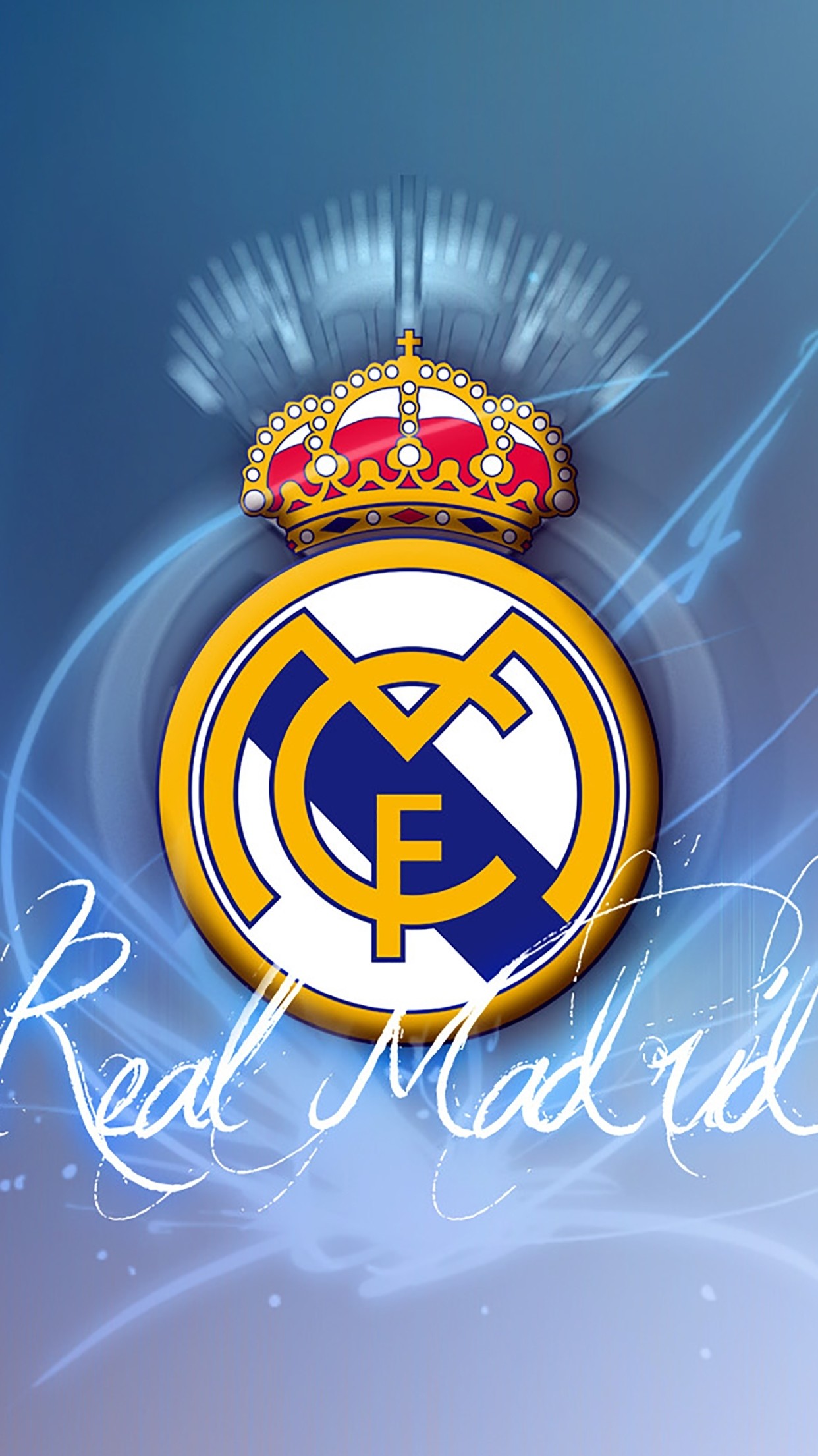 1242x2210 Wallpaper Hd Iphone Real Madrid : Logo 1 - Free Download