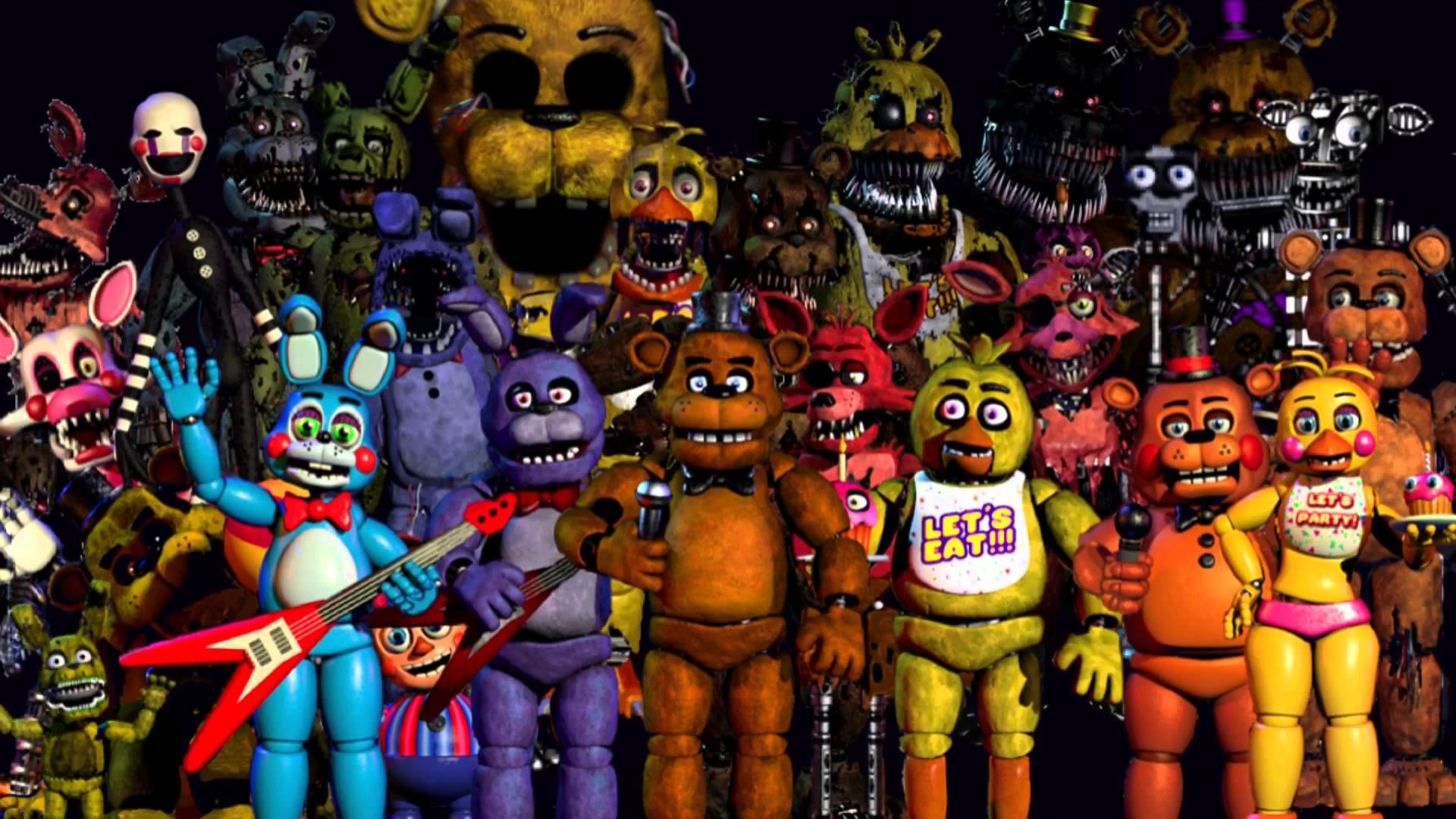 1920x1080 My Version Of The FNaF Thank You Image!