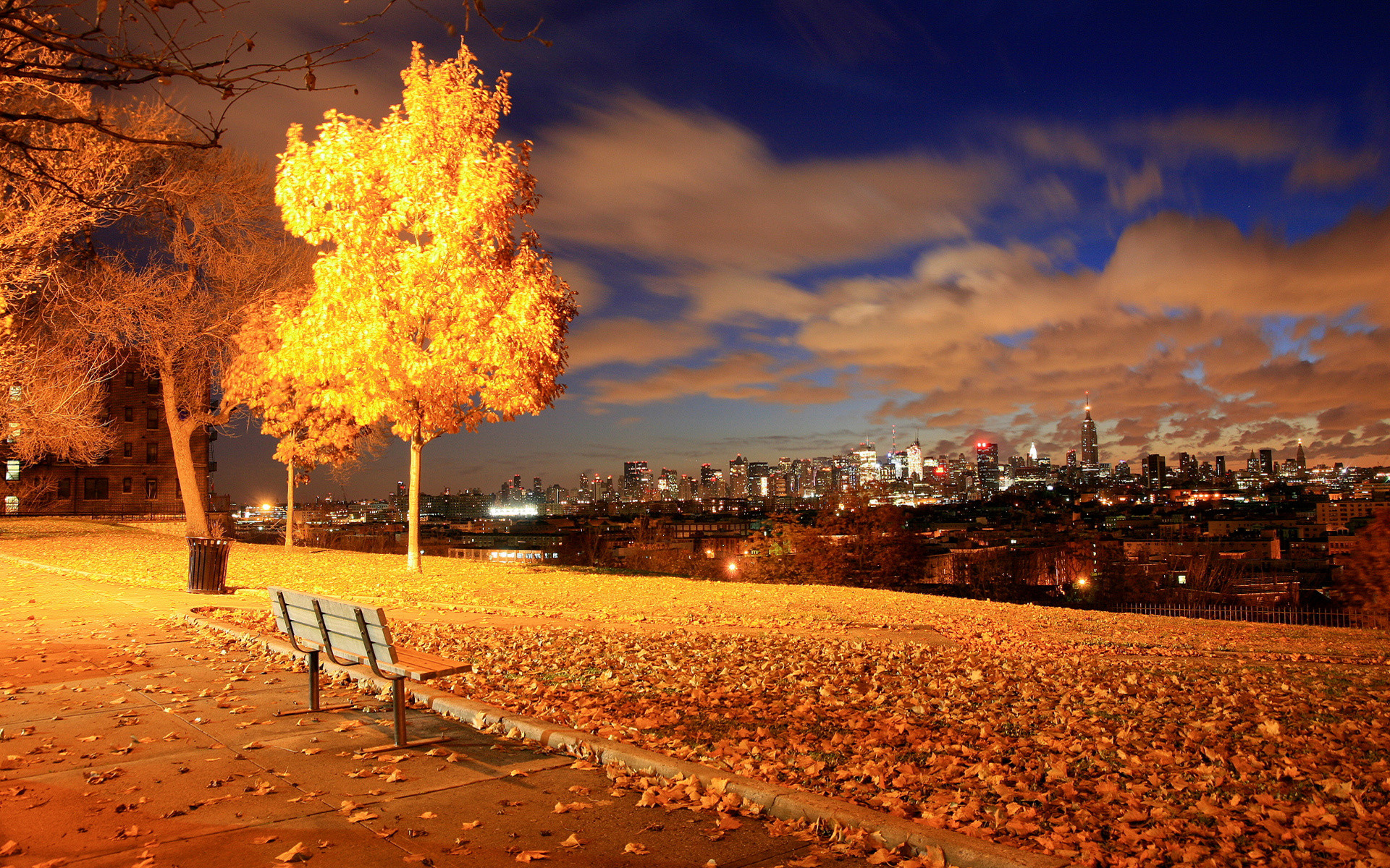 1920x1200 Autumn In NYC Wallpaper .
