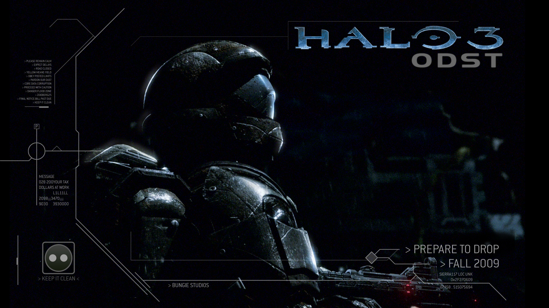 1920x1080 Halo 3 ODST Wallpapers PS3 Wallpaper Installation Directions