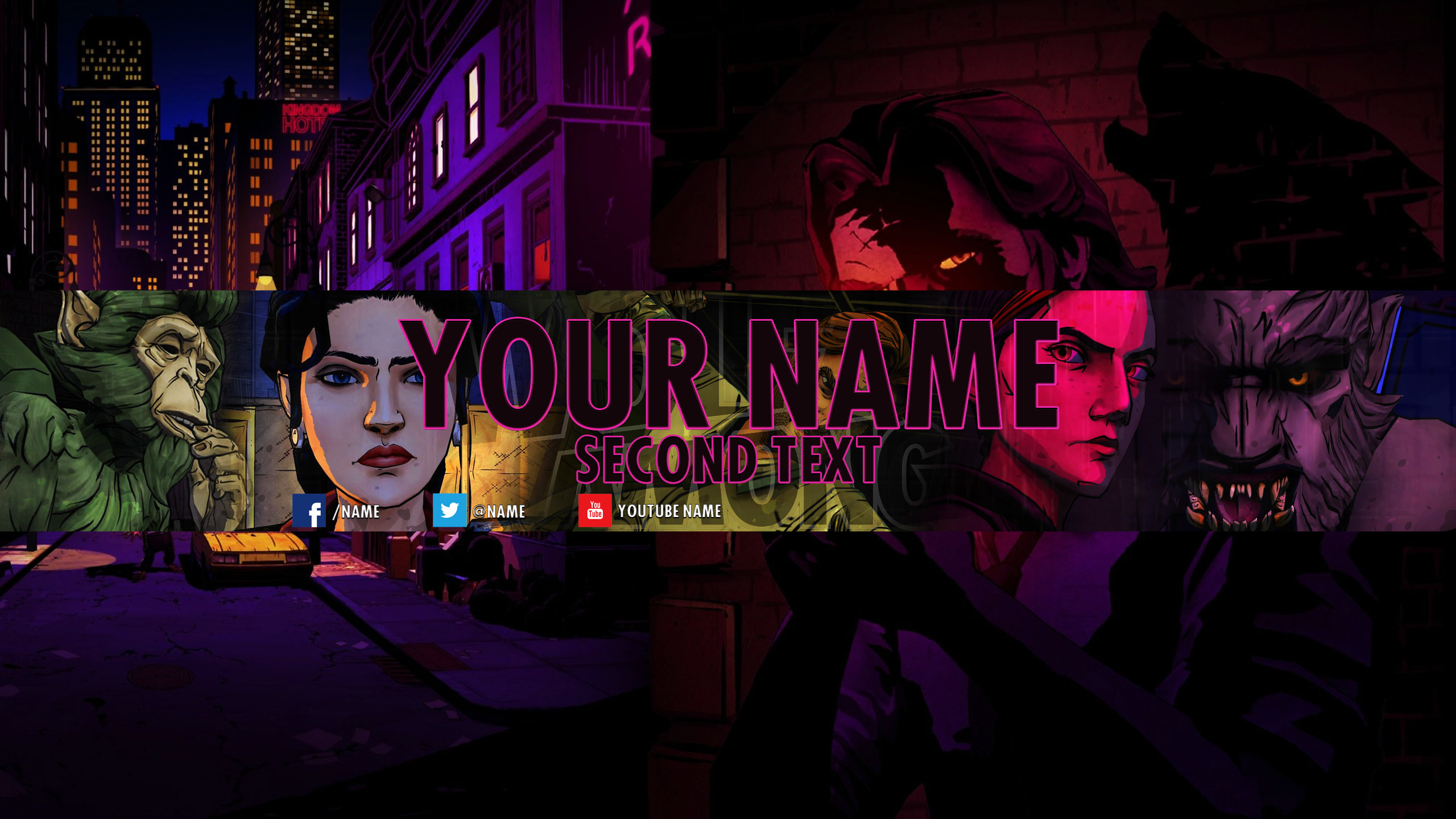 2560x1440 ... The Wolf Among Us by witeklp0
