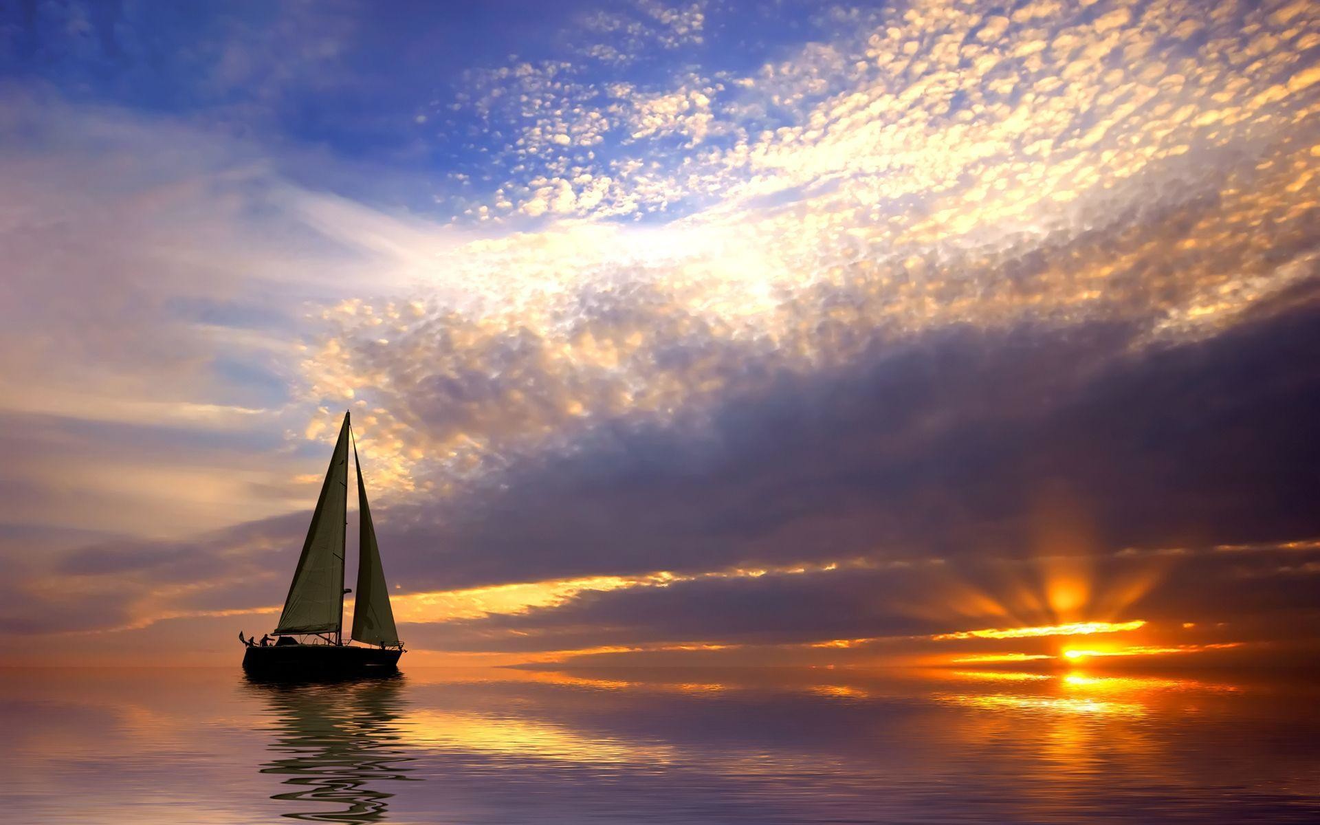 1920x1200 Sailing | Sailing Wallpaper, Sea, Sunset | HD Desktop Wallpapers .