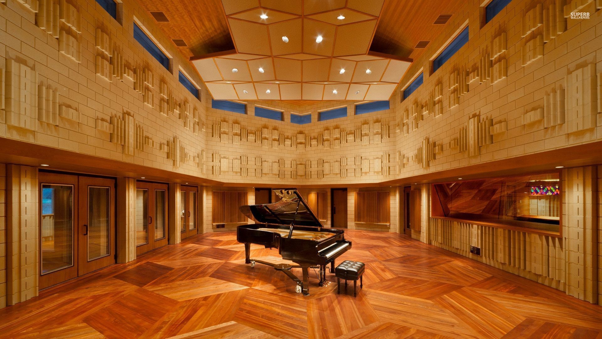 1920x1080 Piano in the Manifold Recording studio wallpaper - Music .