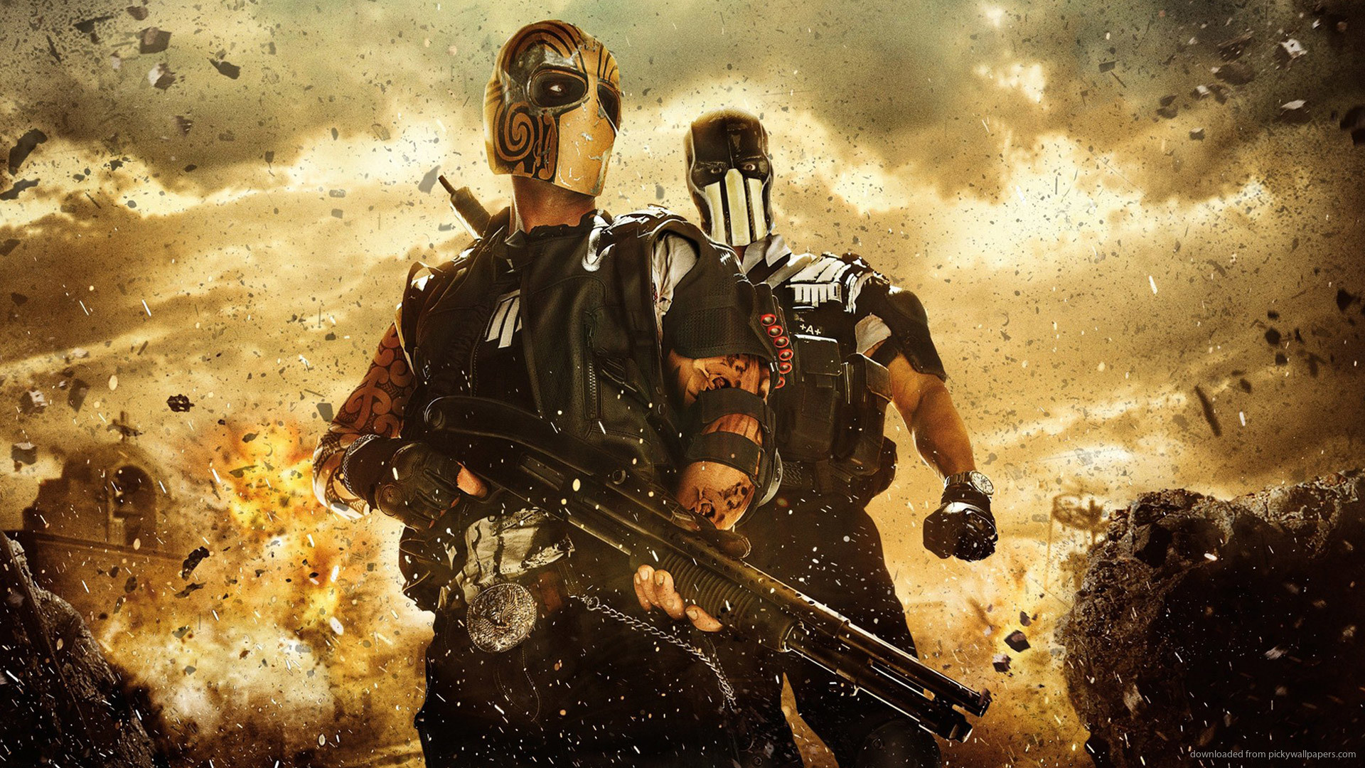 1920x1080 Army Of Two Video Game Wallpaper picture