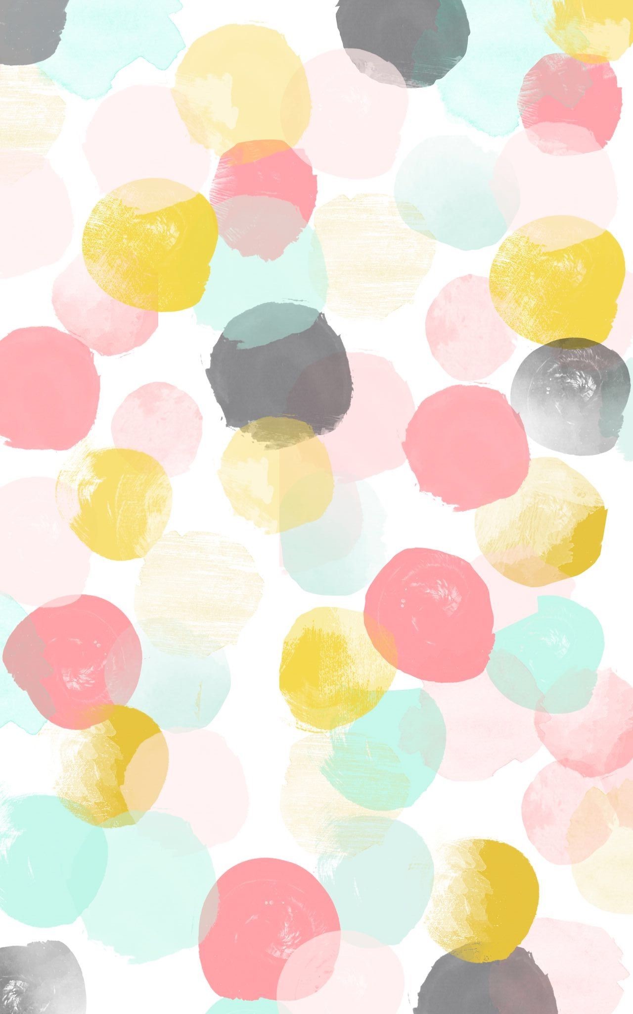 1280x2048 iPhone wallpaper messy dots