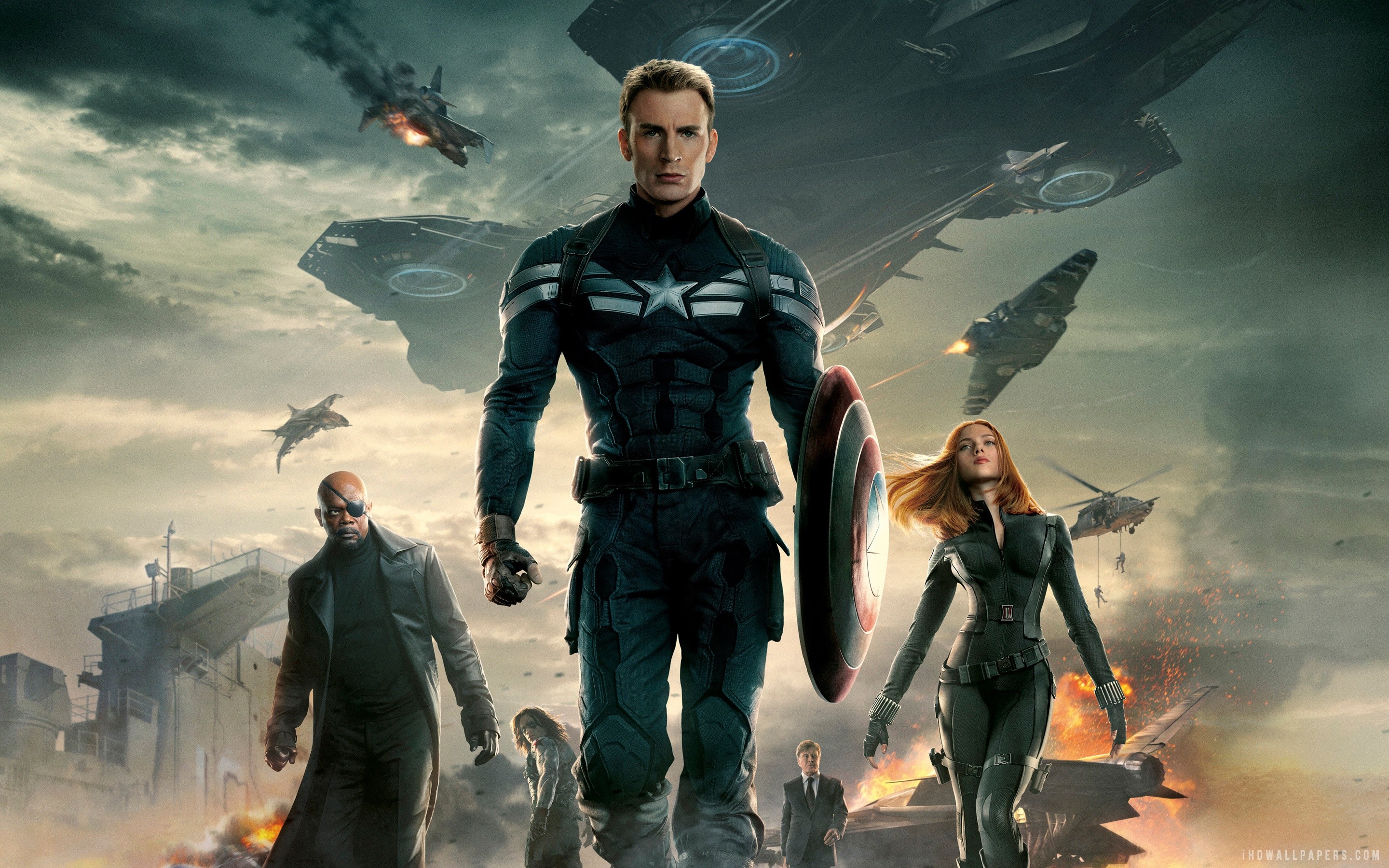 2880x1800 Captain America The Winter Soldier Poster