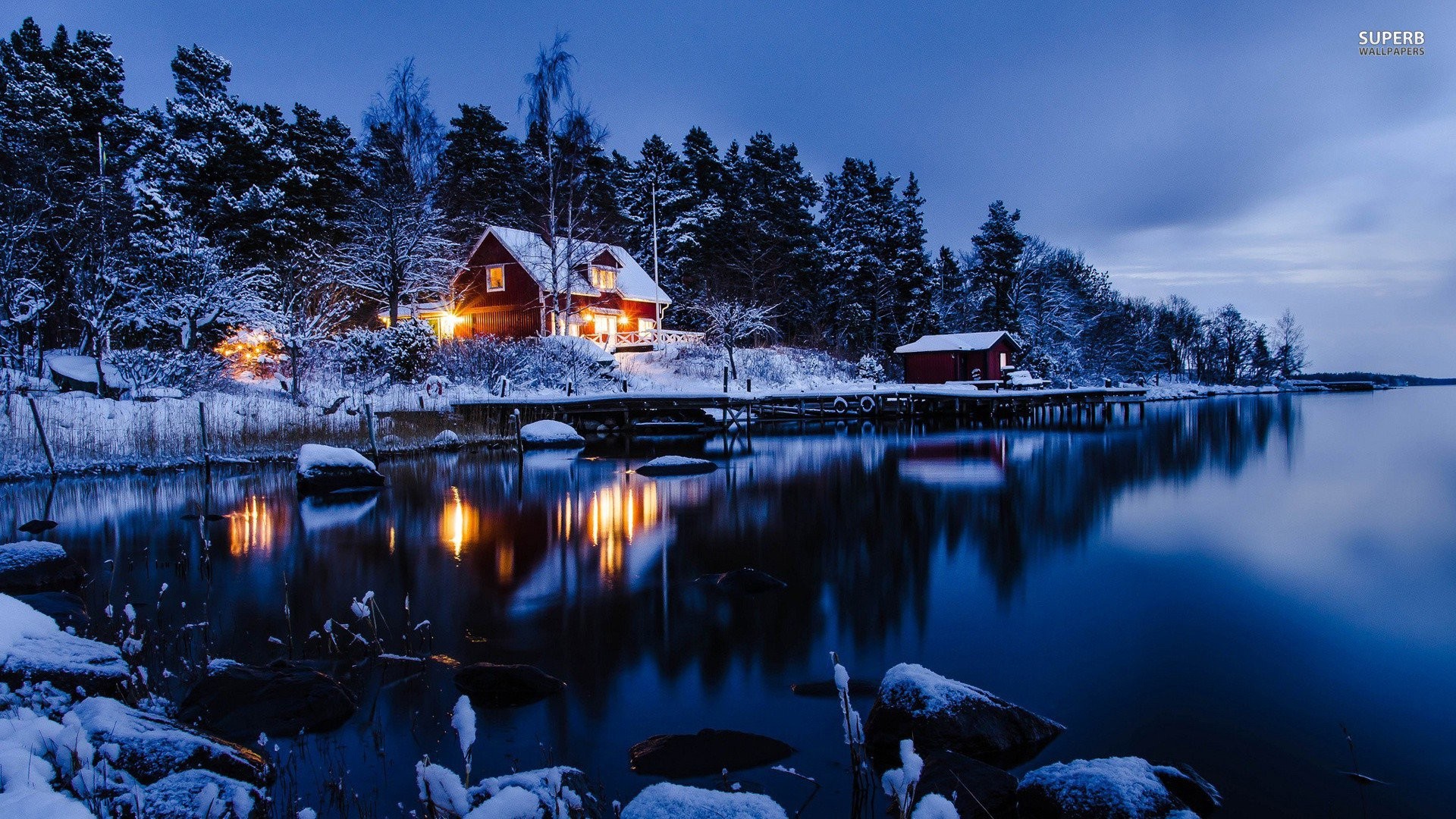 1920x1080 lake-winter-snow-cabin-house.jpg (1920Ã1080) | Fantasy | Pinterest | 3d  wallpaper and Wallpaper