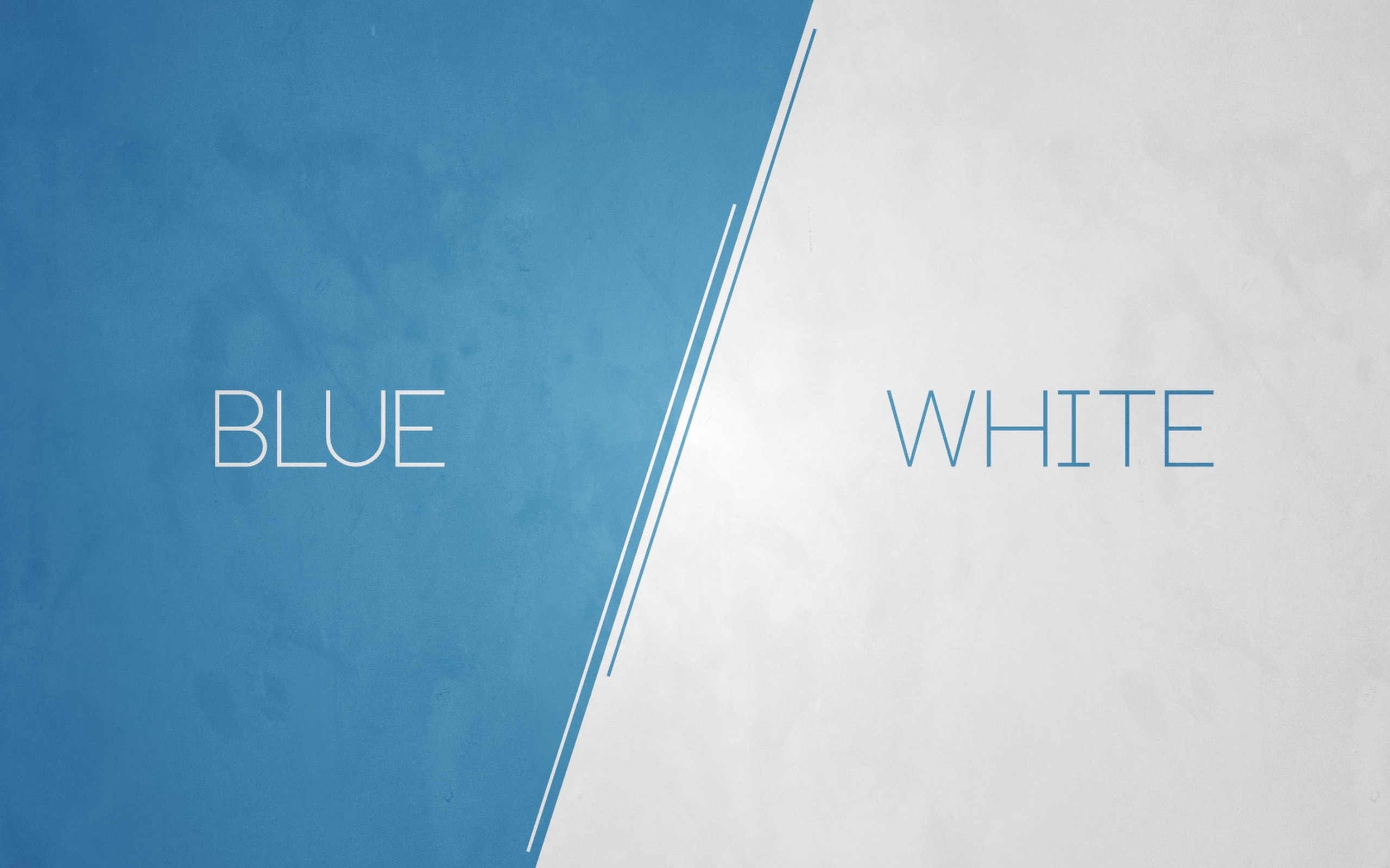 2560x1600 Blue 'n' White