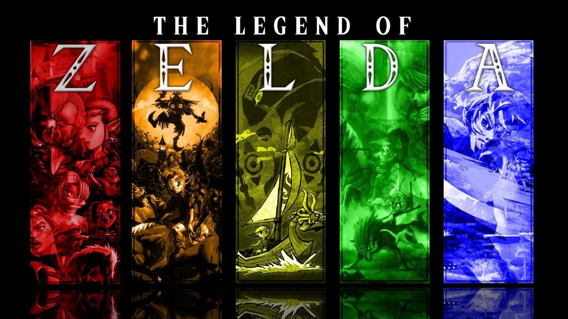1920x1080 ...  Legend of Zelda Tiles Desktop Background HD 