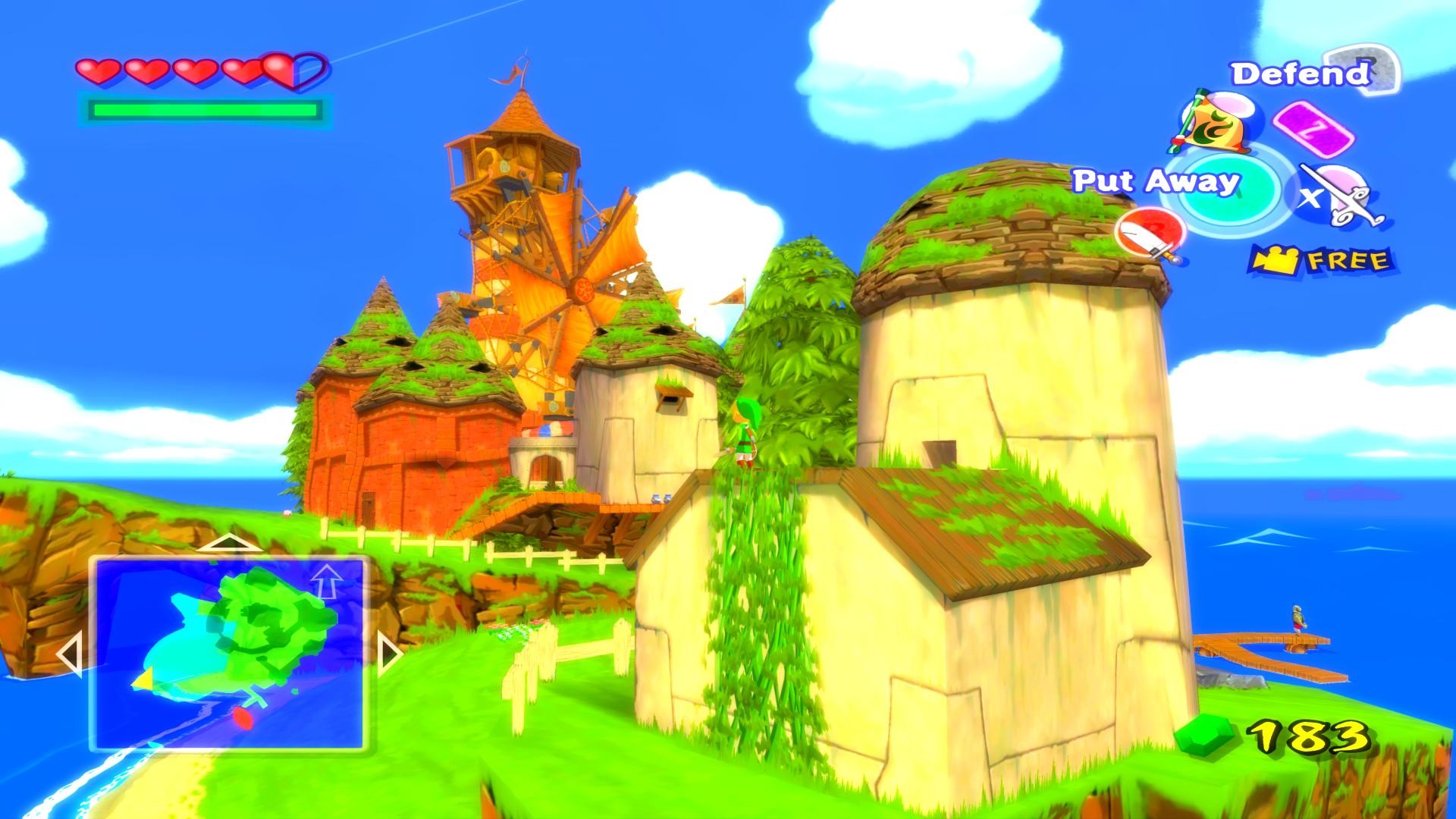 1920x1080 This is Wind Waker in 1080p (downsampled from 4K) with HD textures. I'd  say, I have official WW HD beat.