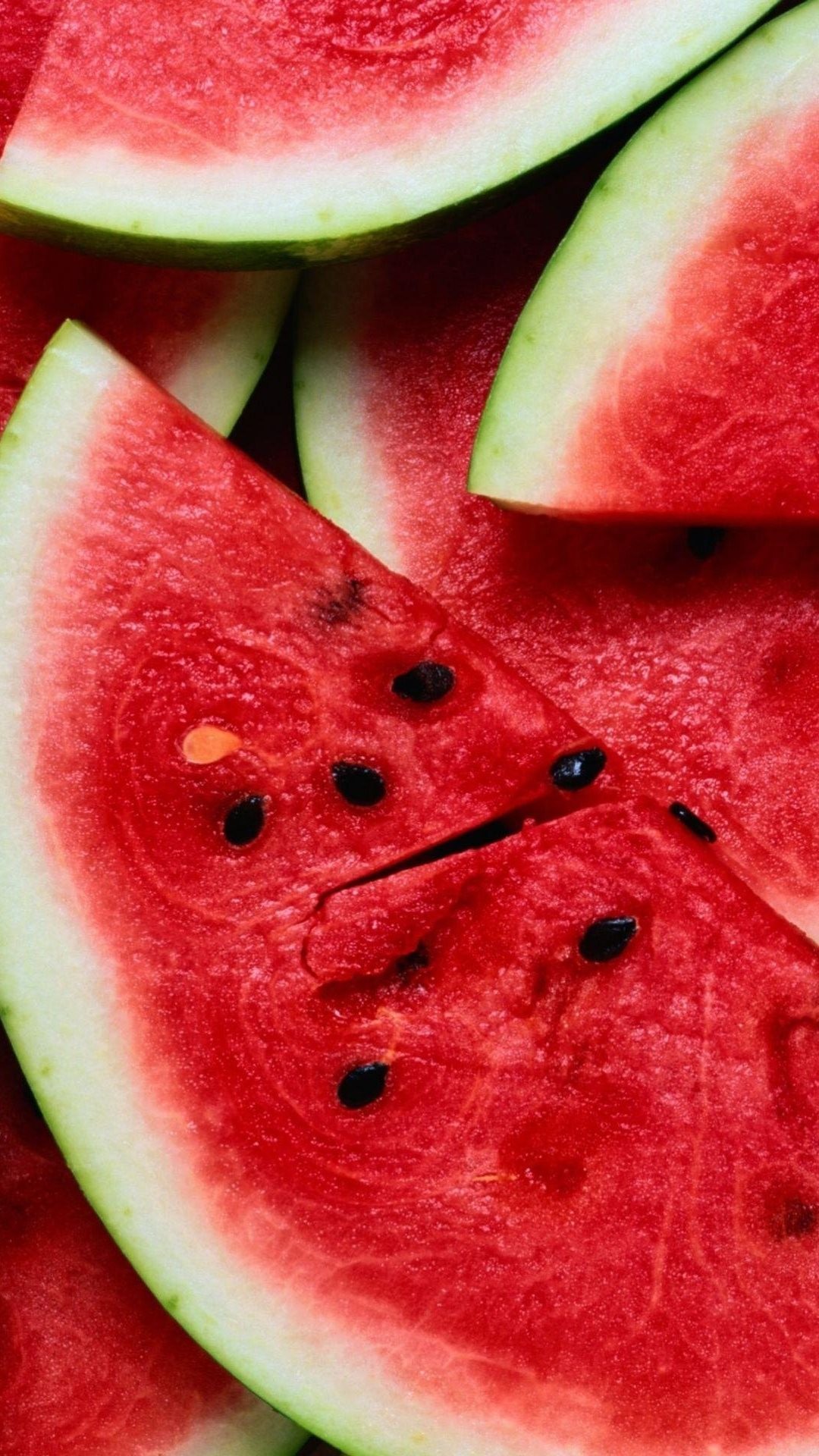 1080x1920 Watermelon Pieces Lockscreen iPhone 6 Plus HD Wallpaper ...
