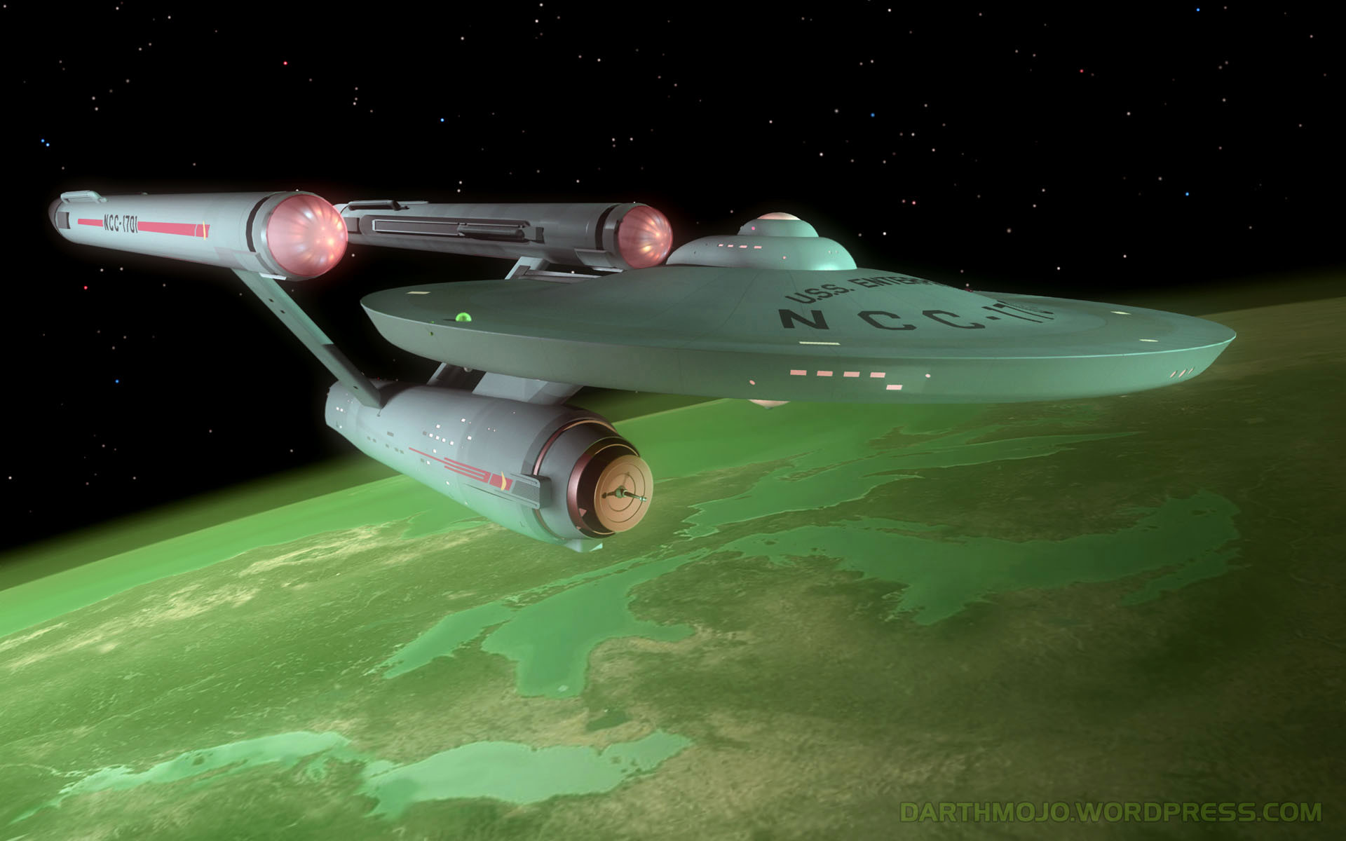 1920x1200 Enterprise Star Trek Original wallpaper