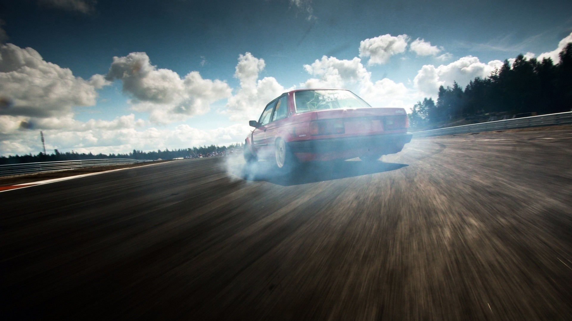 1920x1080 drift, Smoke, Car, Clouds, Race Tracks, BMW E30 Wallpapers HD / Desktop and  Mobile Backgrounds
