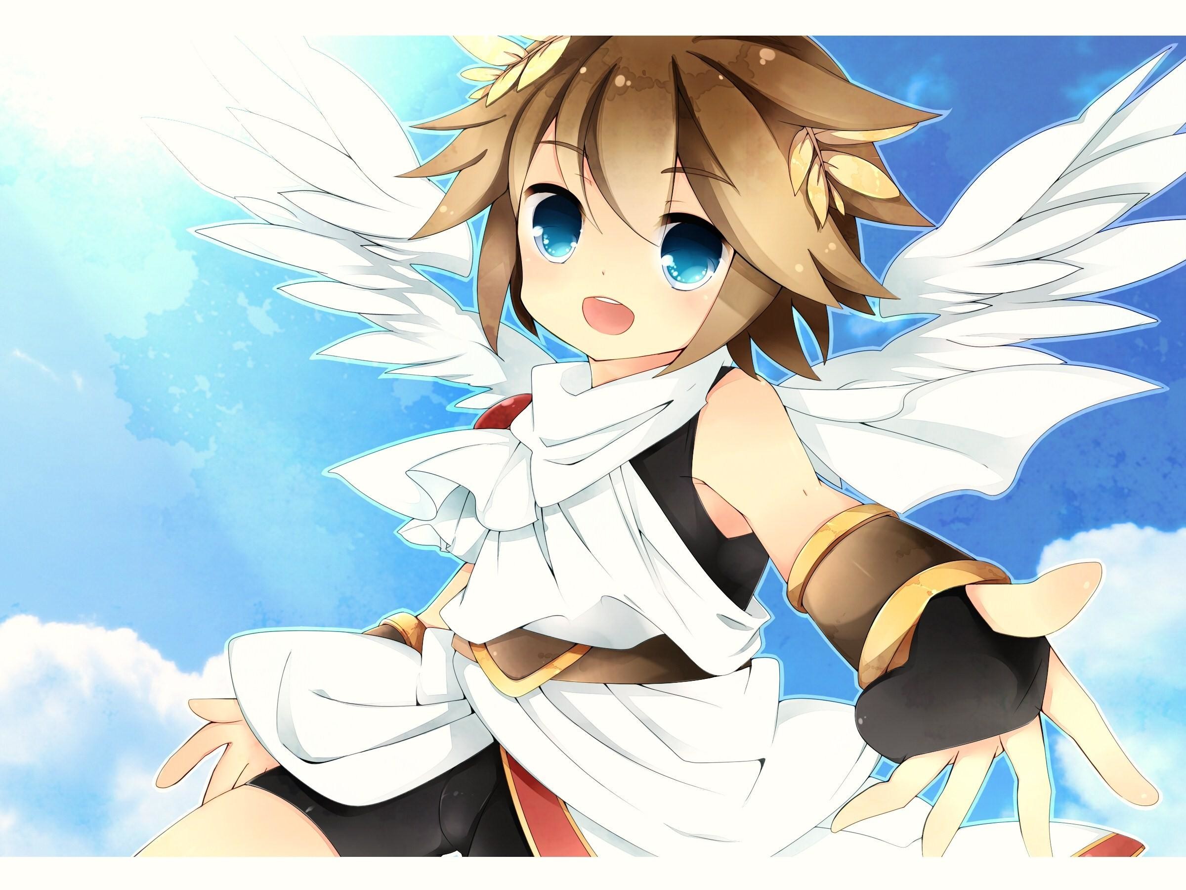 2400x1800 Images For > Pit And Dark Pit Wallpaper Â· Kid Icarus ...