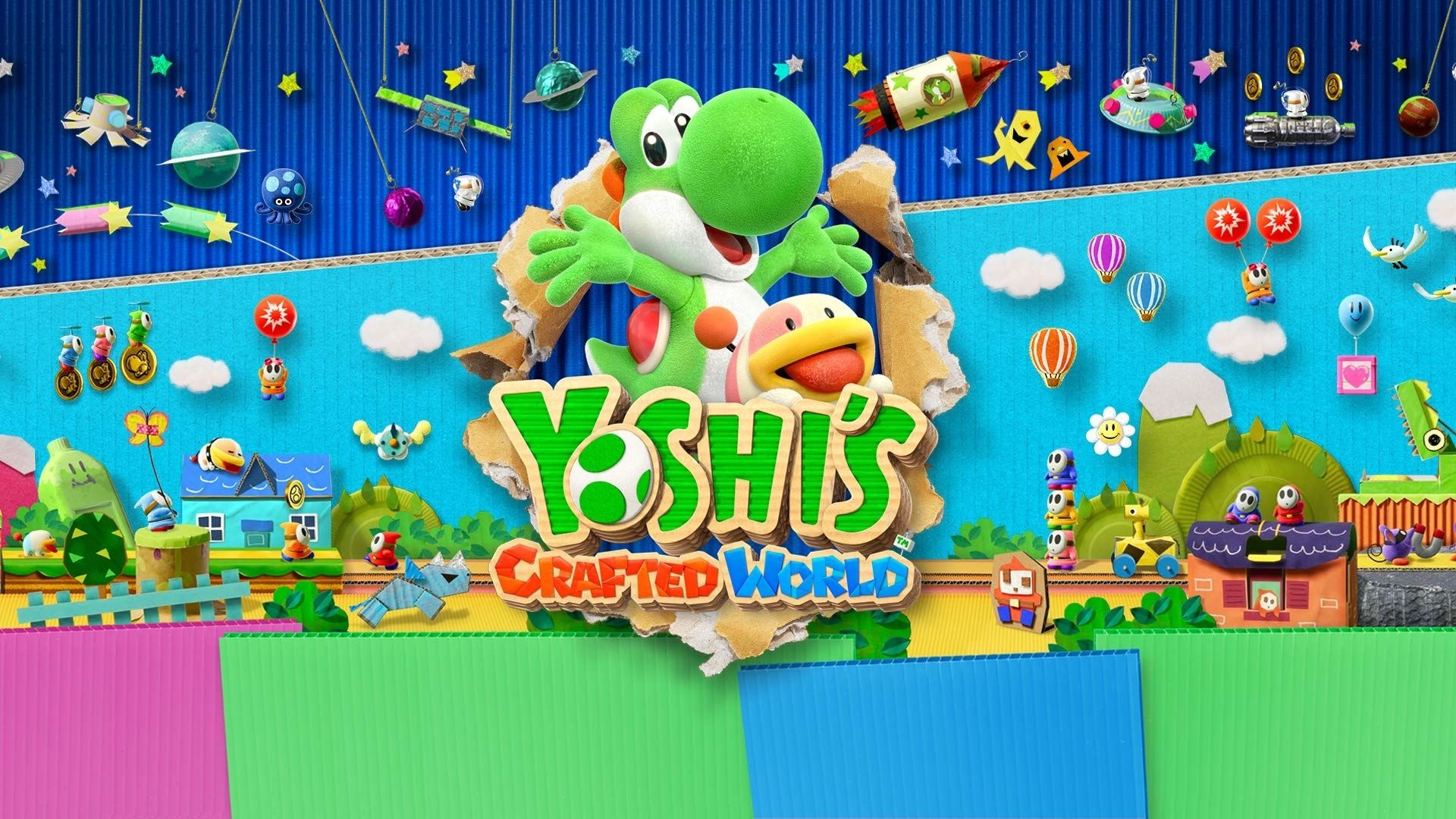 1920x1080 Yoshi's Crafted World HD Wallpaper | Background Image |  .