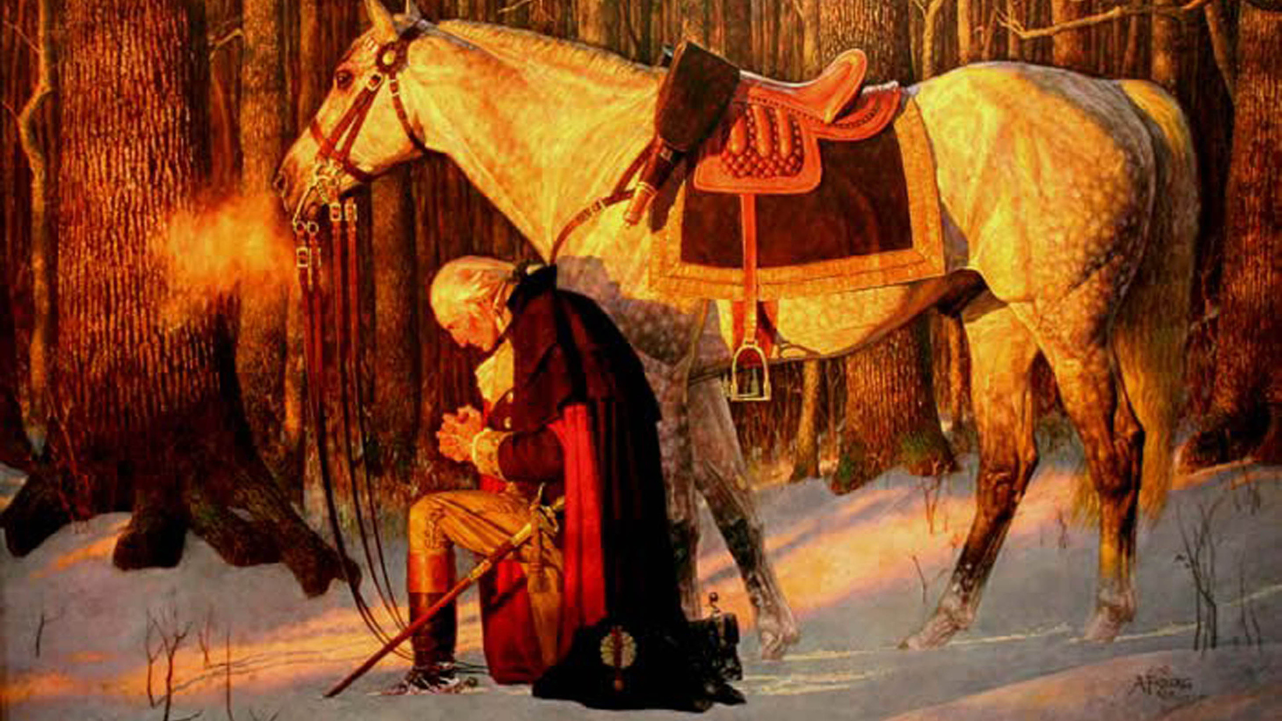 2560x1440 ... George Washington Praying, President George Washington, Usa President,  The First Us President George Washington, Politician, The Founding Father  Of The ...