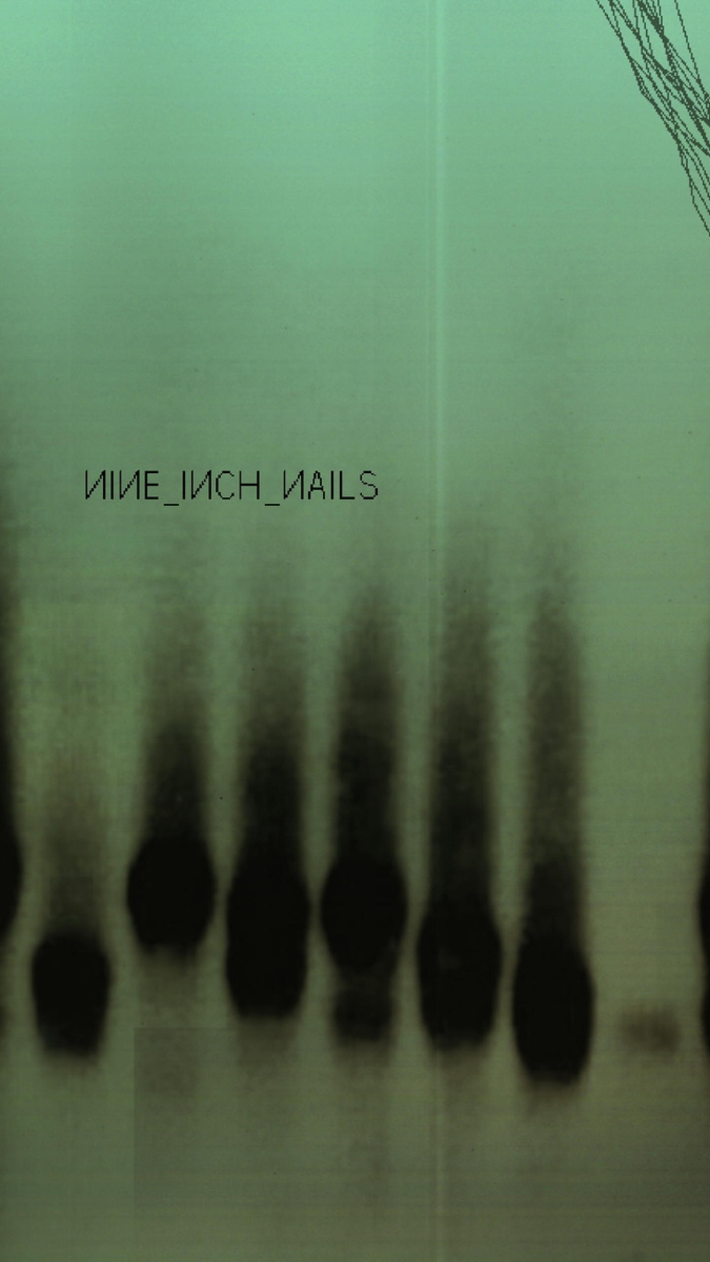 1440x2560  Wallpaper nine inch nails, background, cover, sign, letters