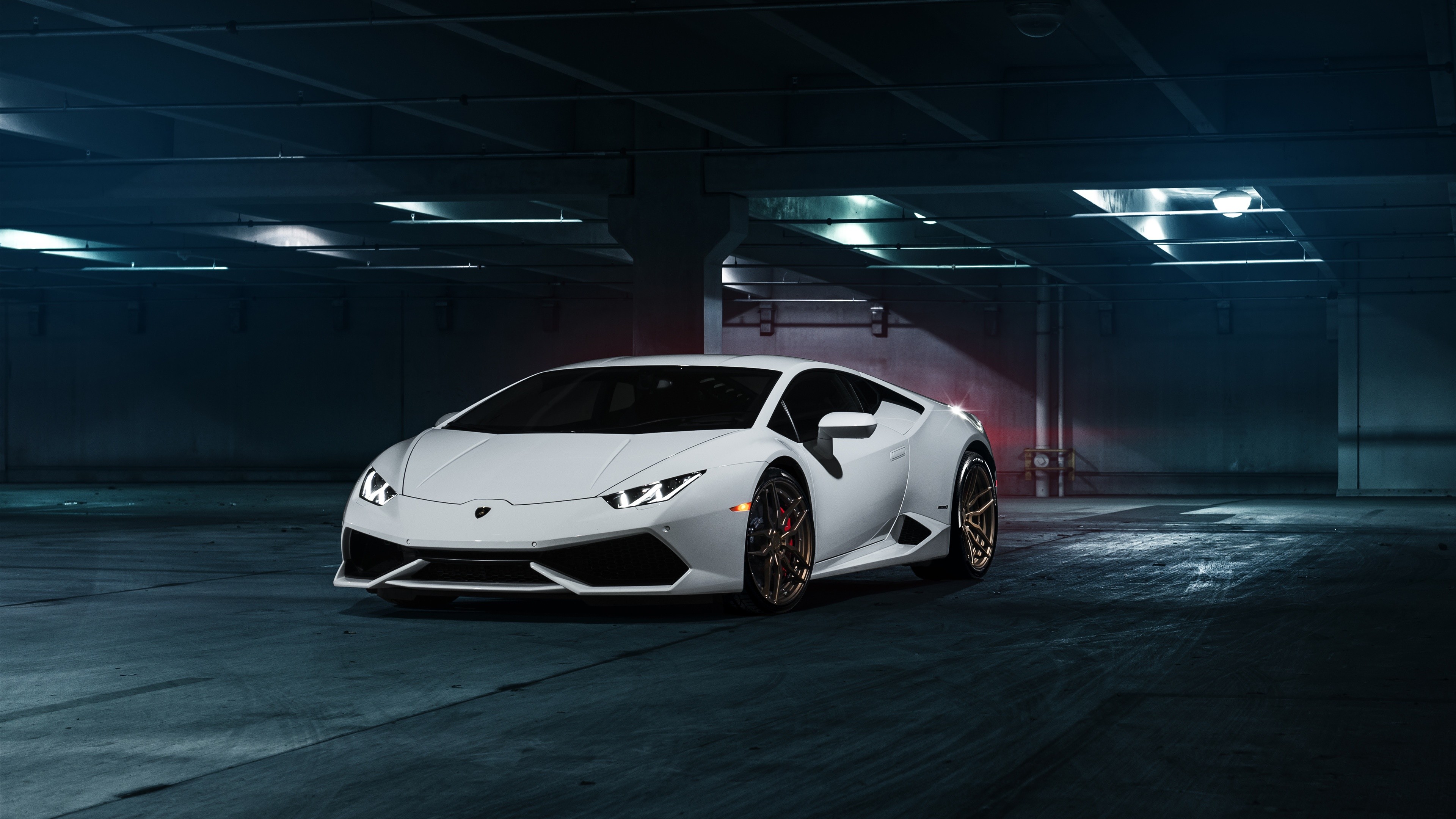 3840x2160 White Lamborghini F - Desktop Nexus Wallpapers