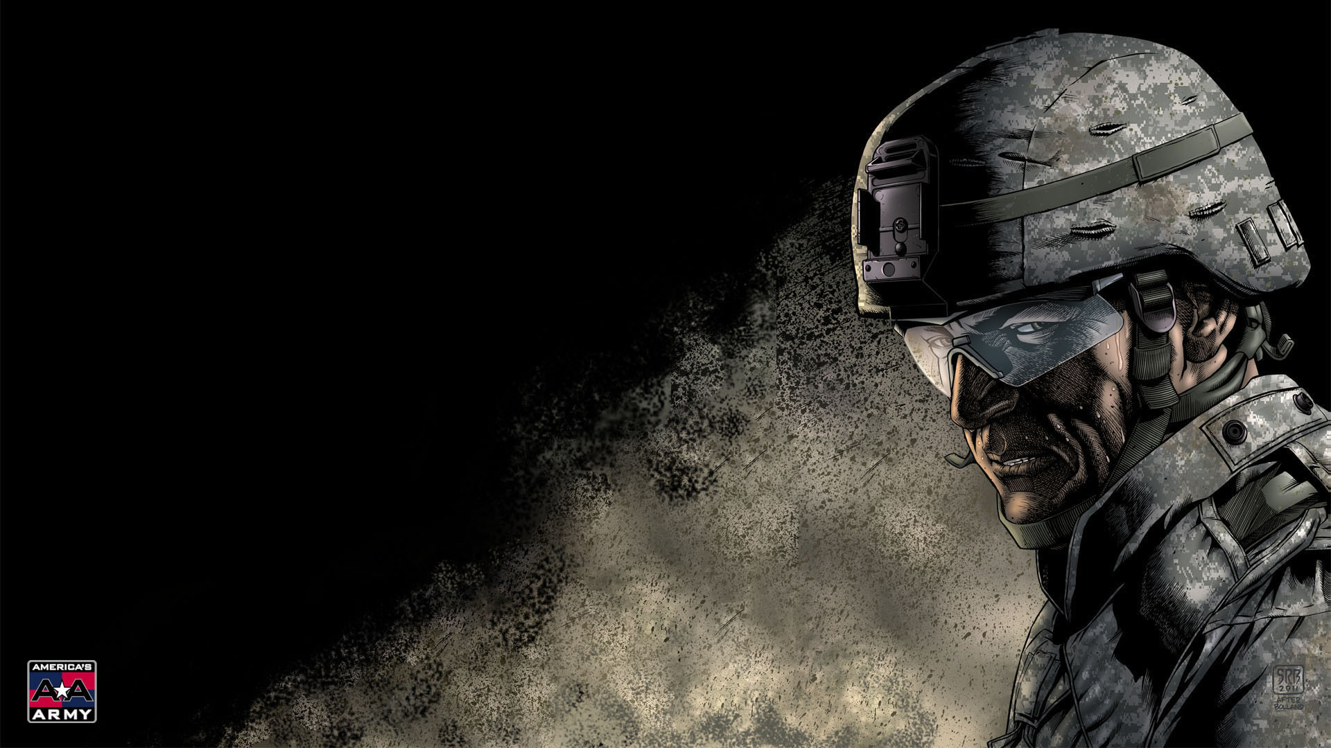 1920x1080  Us Army Soldier HD desktop wallpaper : High Definition Army  Wallpapers Wallpapers)