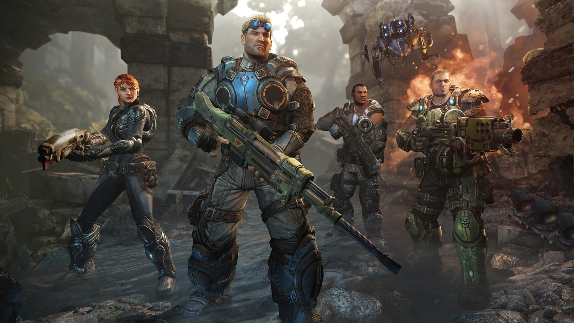 1920x1080 Gears of War Judgment Game