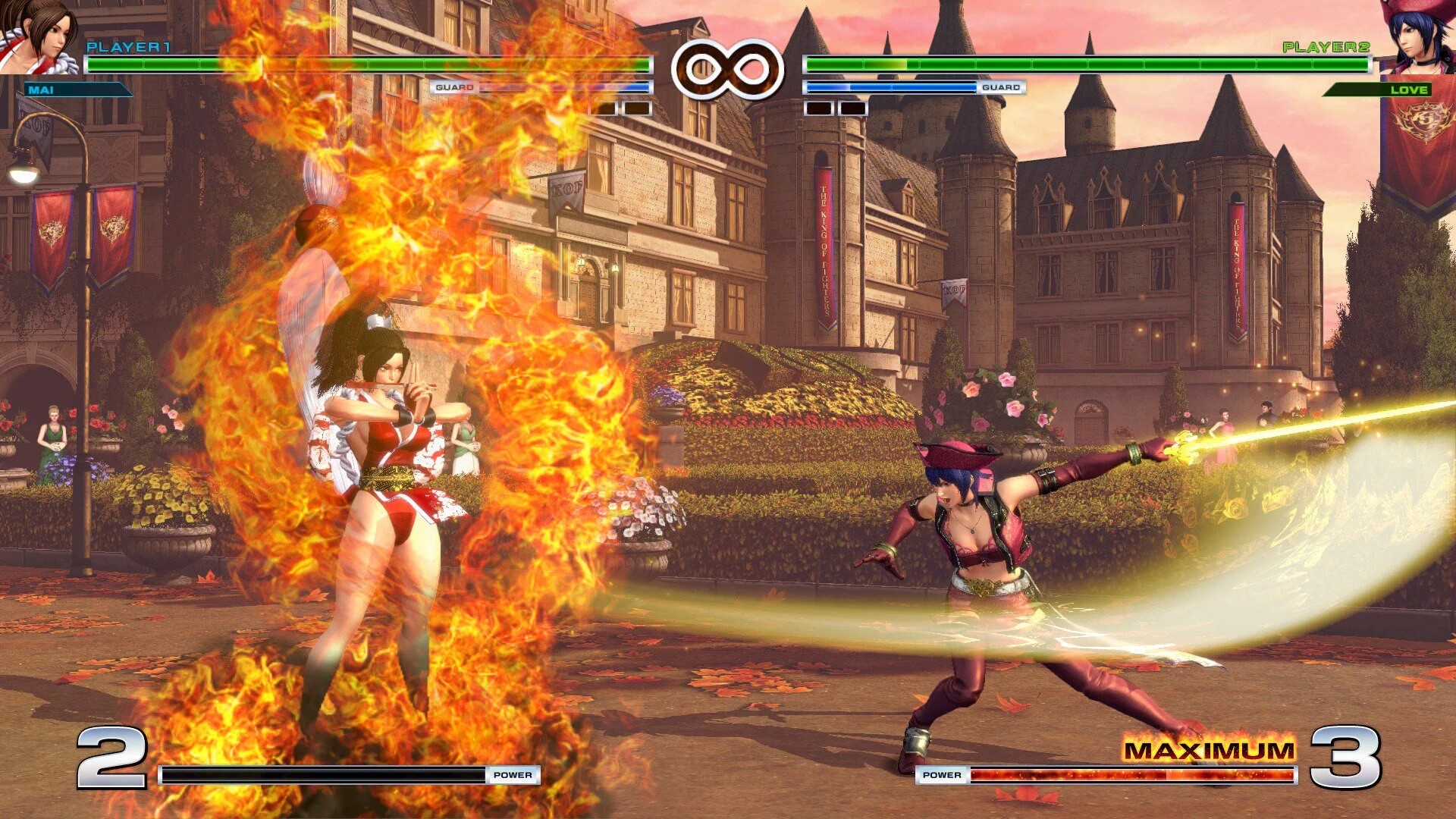 1920x1080 Say what you will about KOF14's graphics... but at least they're not using  90's sprites.