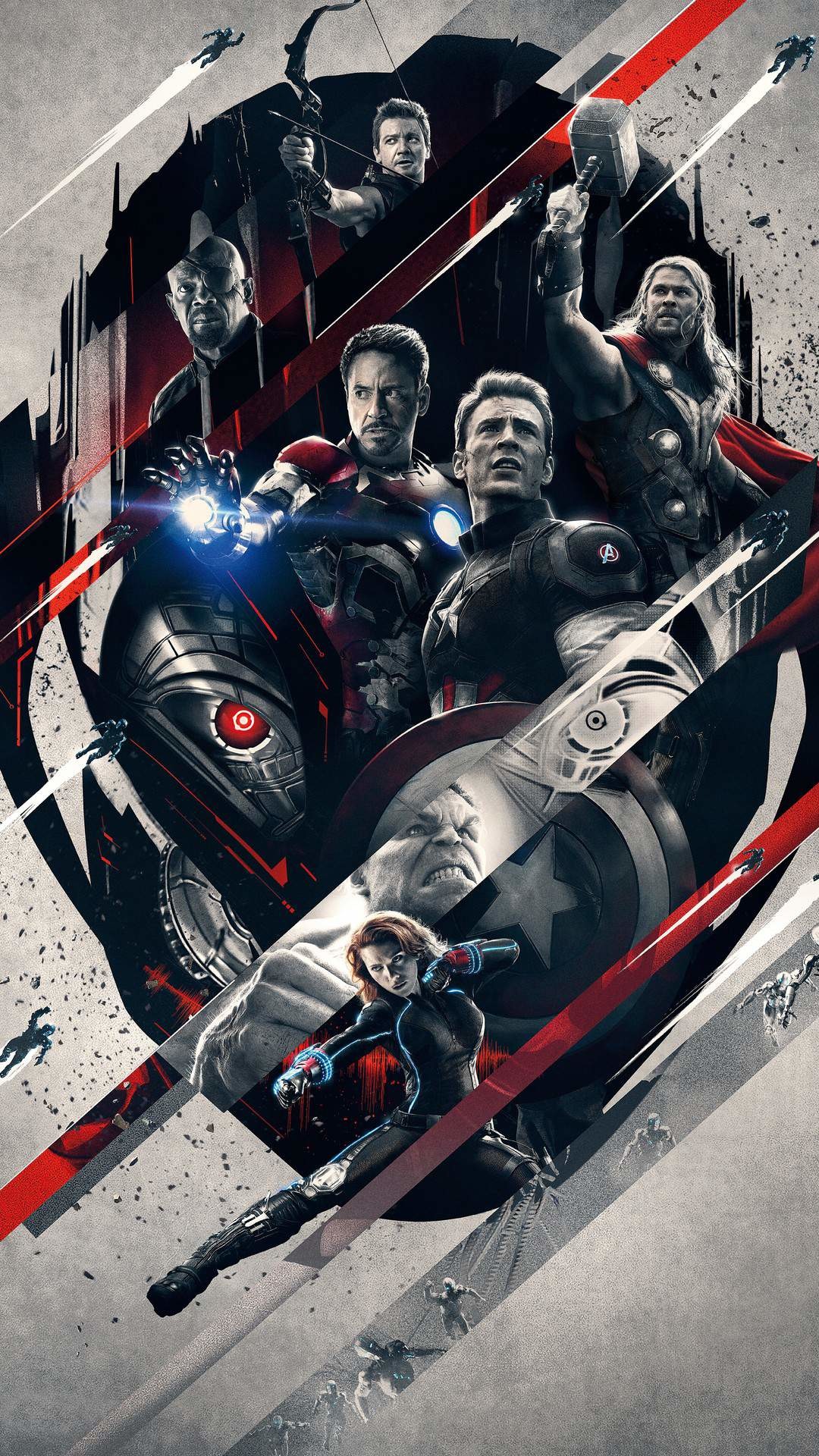 1080x1920 Avengers age of ultron Superheroes iPhone Wallpaper