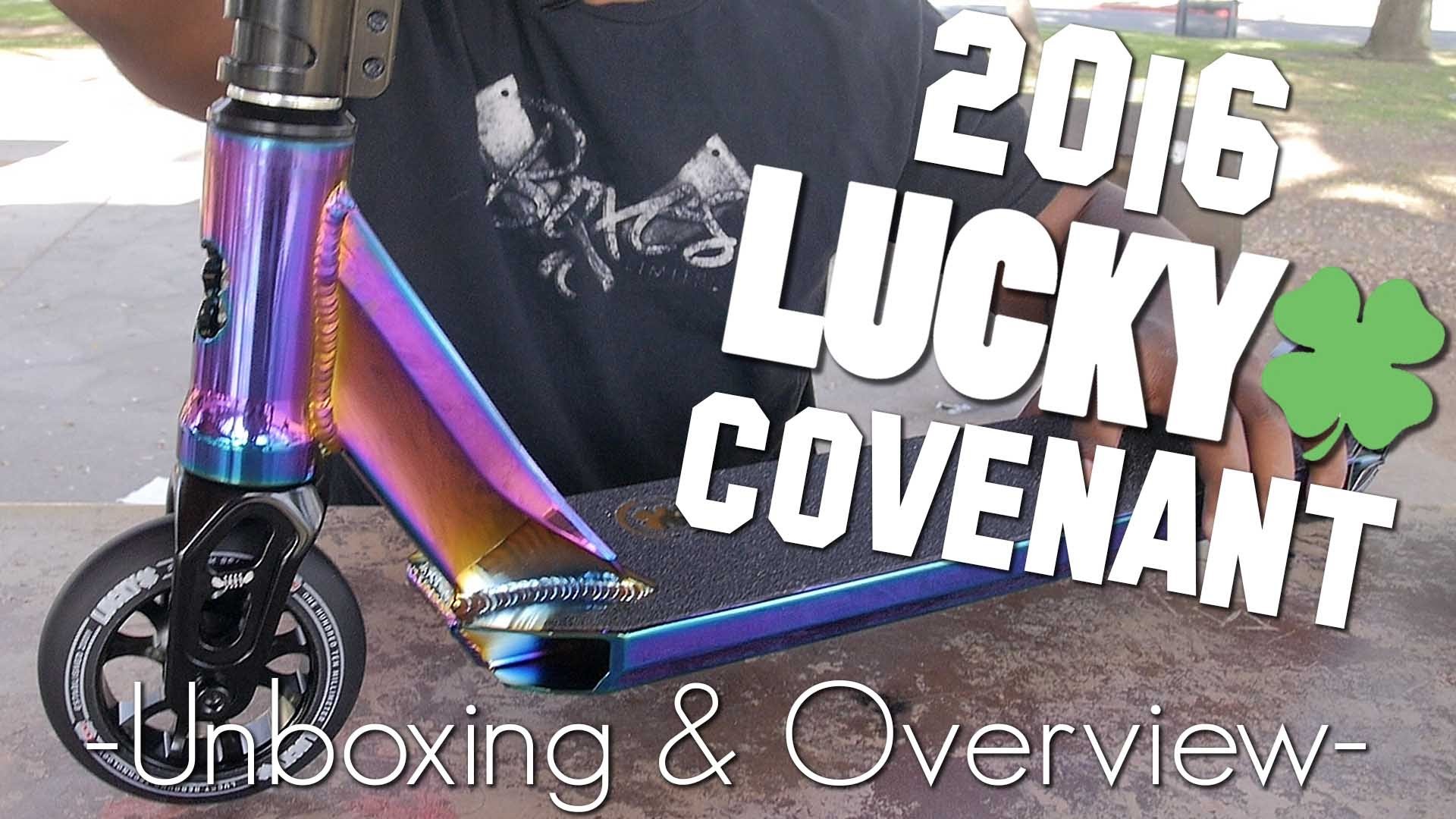 1920x1080 2016 Lucky Covenant Complete - Unboxing and Overview â The Vault Pro  Scooters - YouTube