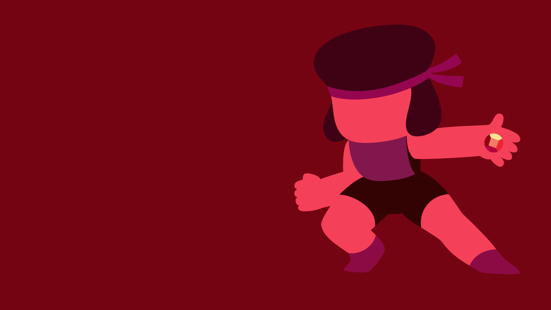 1920x1080 Ruby vector wallpaper by CaptainBeans Ruby vector wallpaper by CaptainBeans