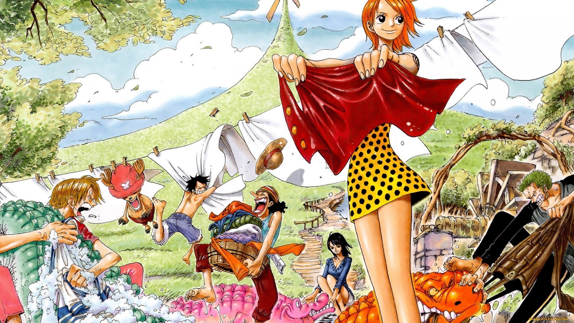 1920x1080 Anime One Piece Wallpaper