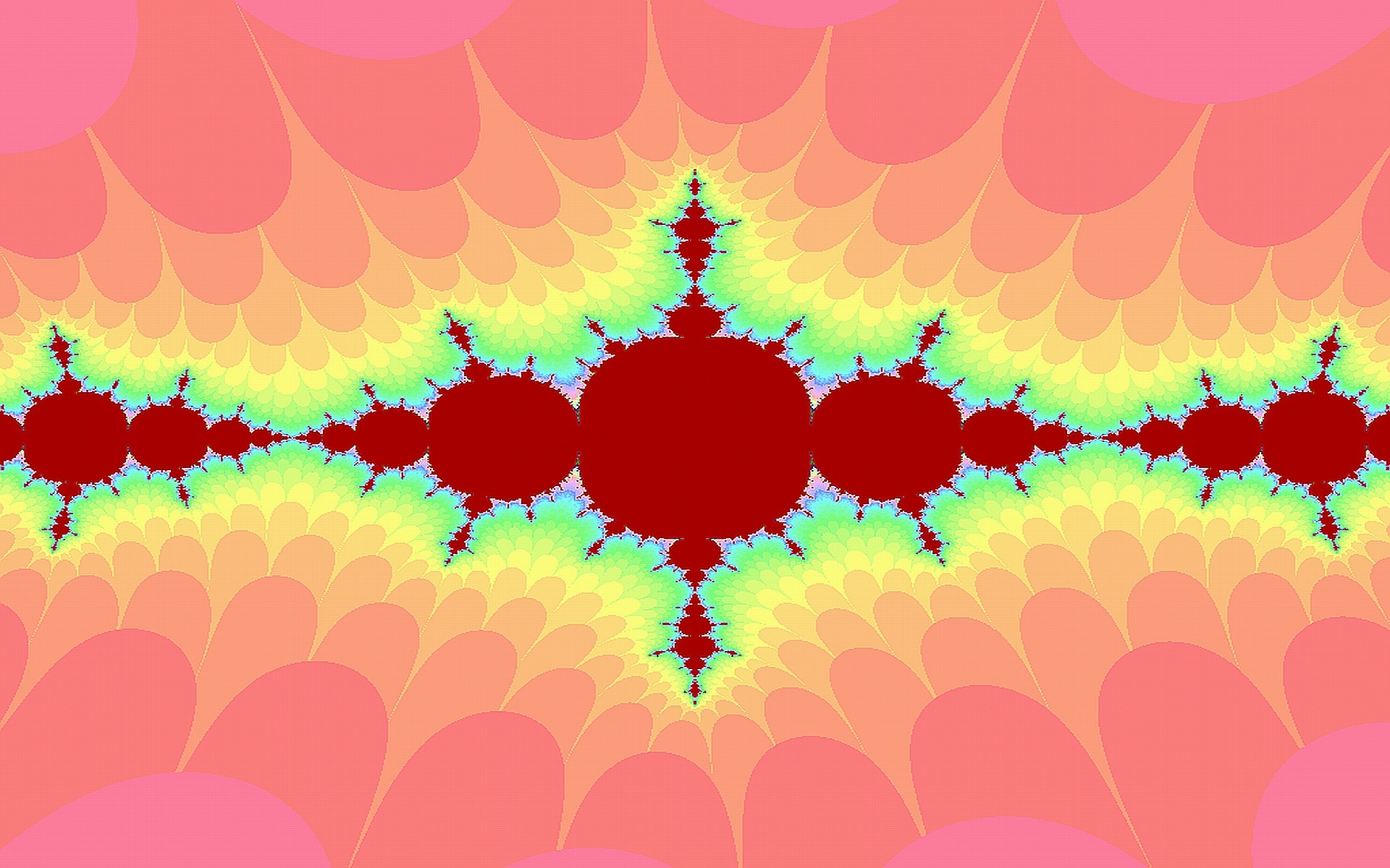 1920x1200 Tie dye fractal. Click ...