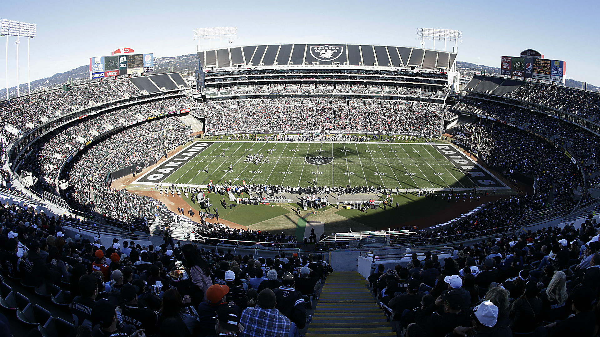 1920x1080 Report: Raiders ready to demolish Coliseum, kick A's to the curb Â· NFL