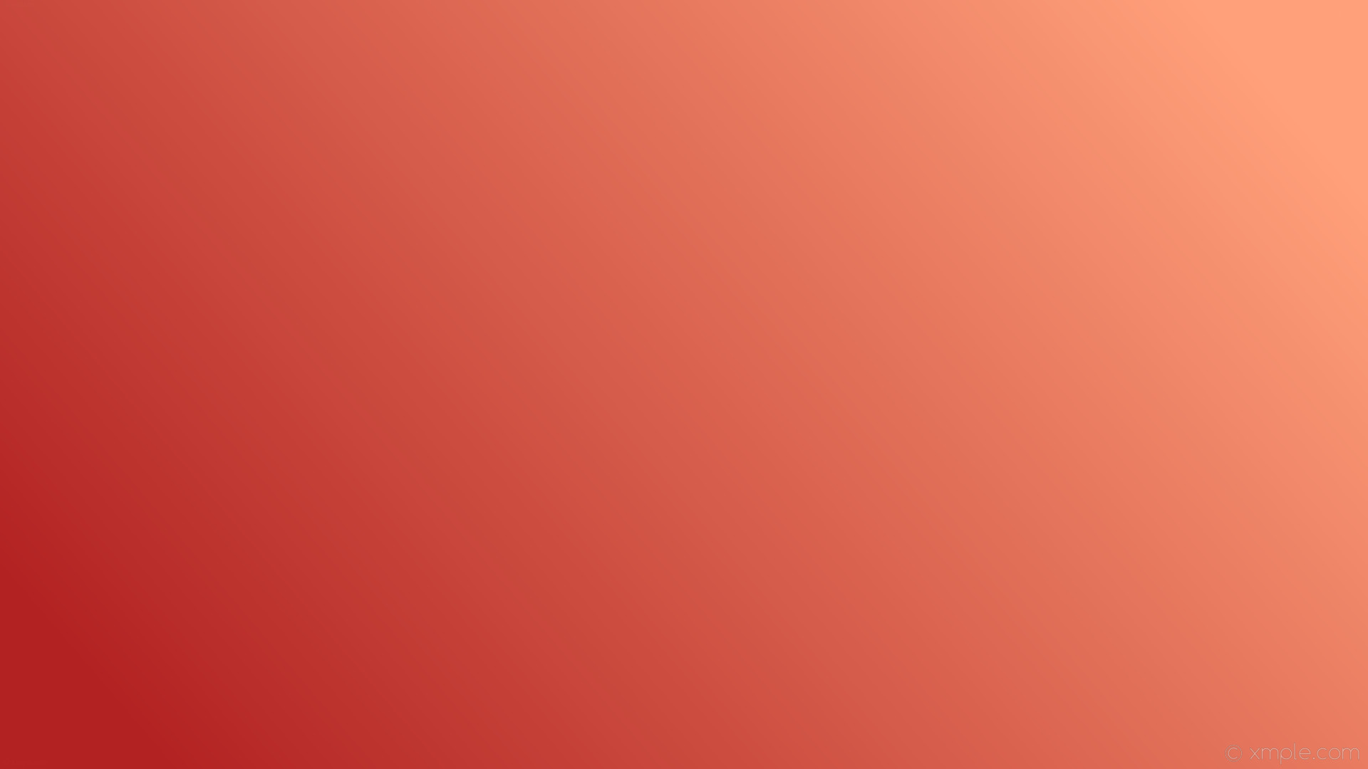 1920x1080 wallpaper gradient linear red light salmon fire brick #ffa07a #b22222 15Â°