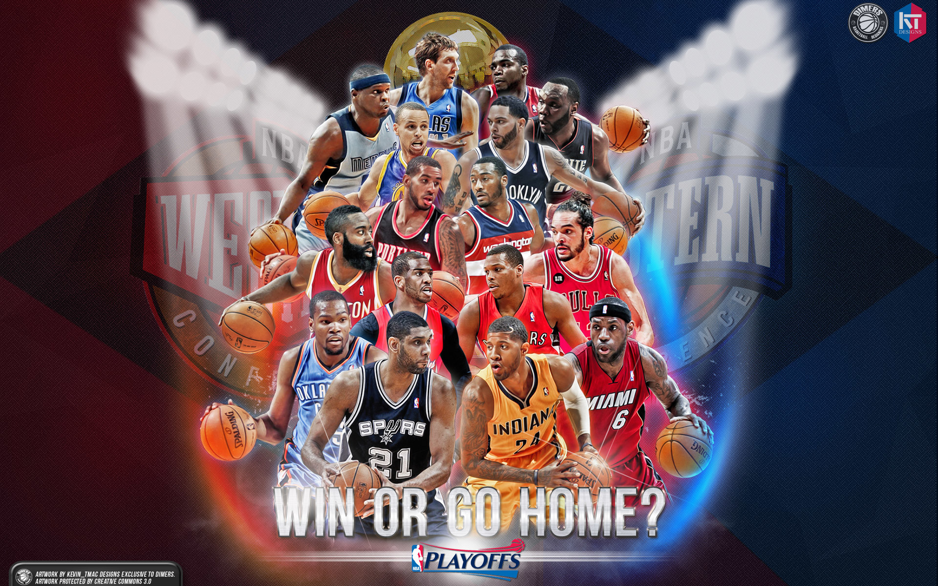 1920x1200 2014 NBA Playoffs Stars Wallpaper
