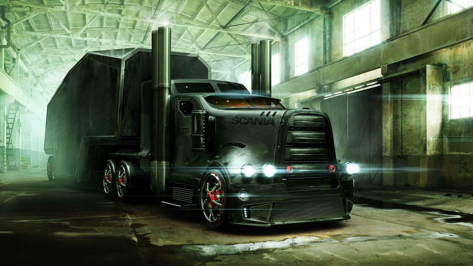 1920x1080 Was searching for a cool truck wallpaper and came across this beaut. Anyone  know if it exists as a mod for ETS2 or ATS? I really, really hope so.