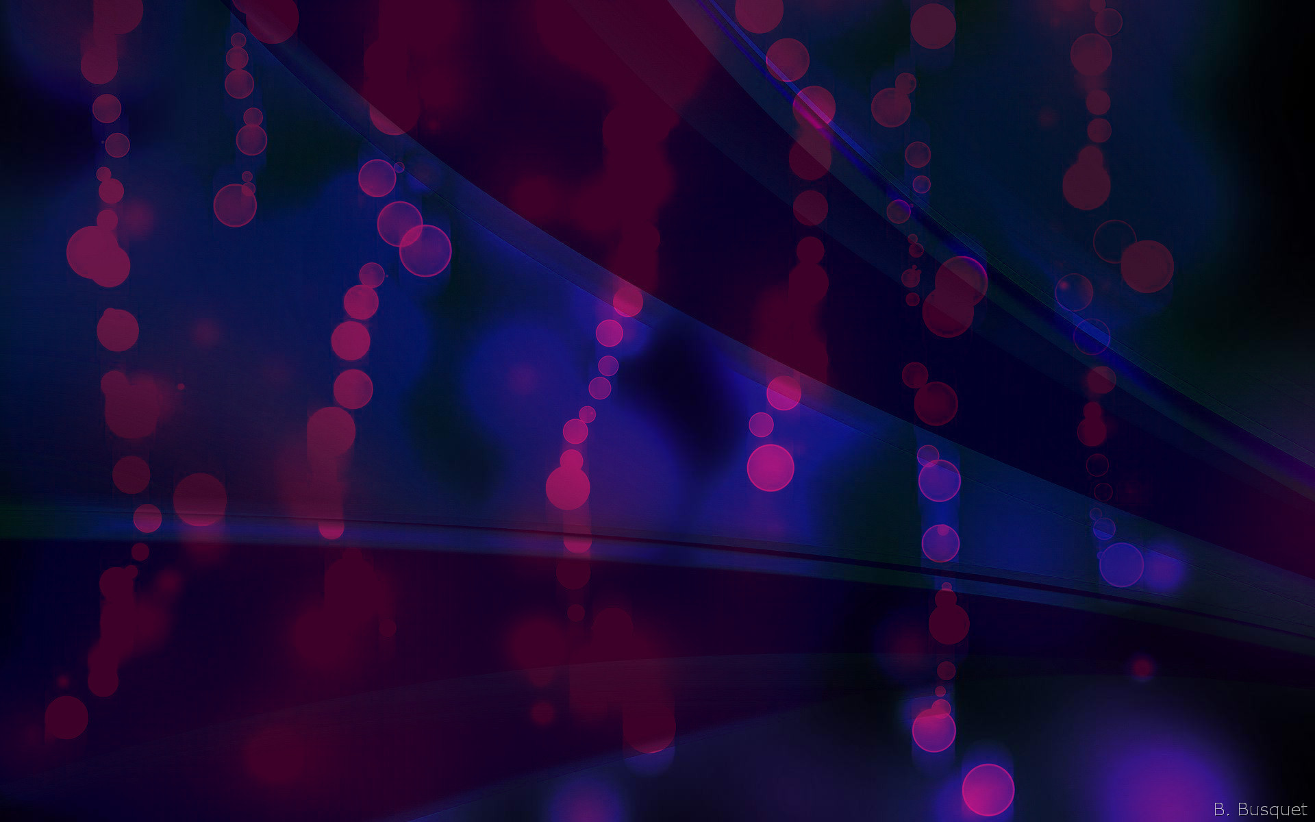 1920x1200 Abstract dark blue and pink wallpaper