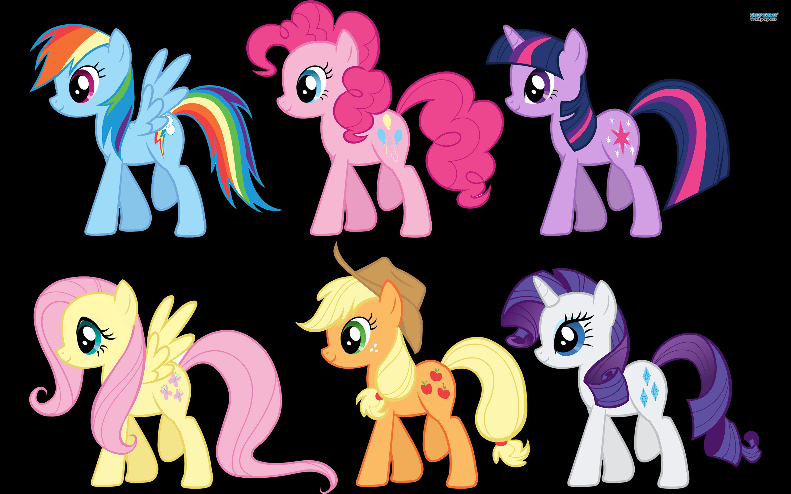 2560x1600 MLP:FiM Characters images my little pony HD wallpaper and background photos