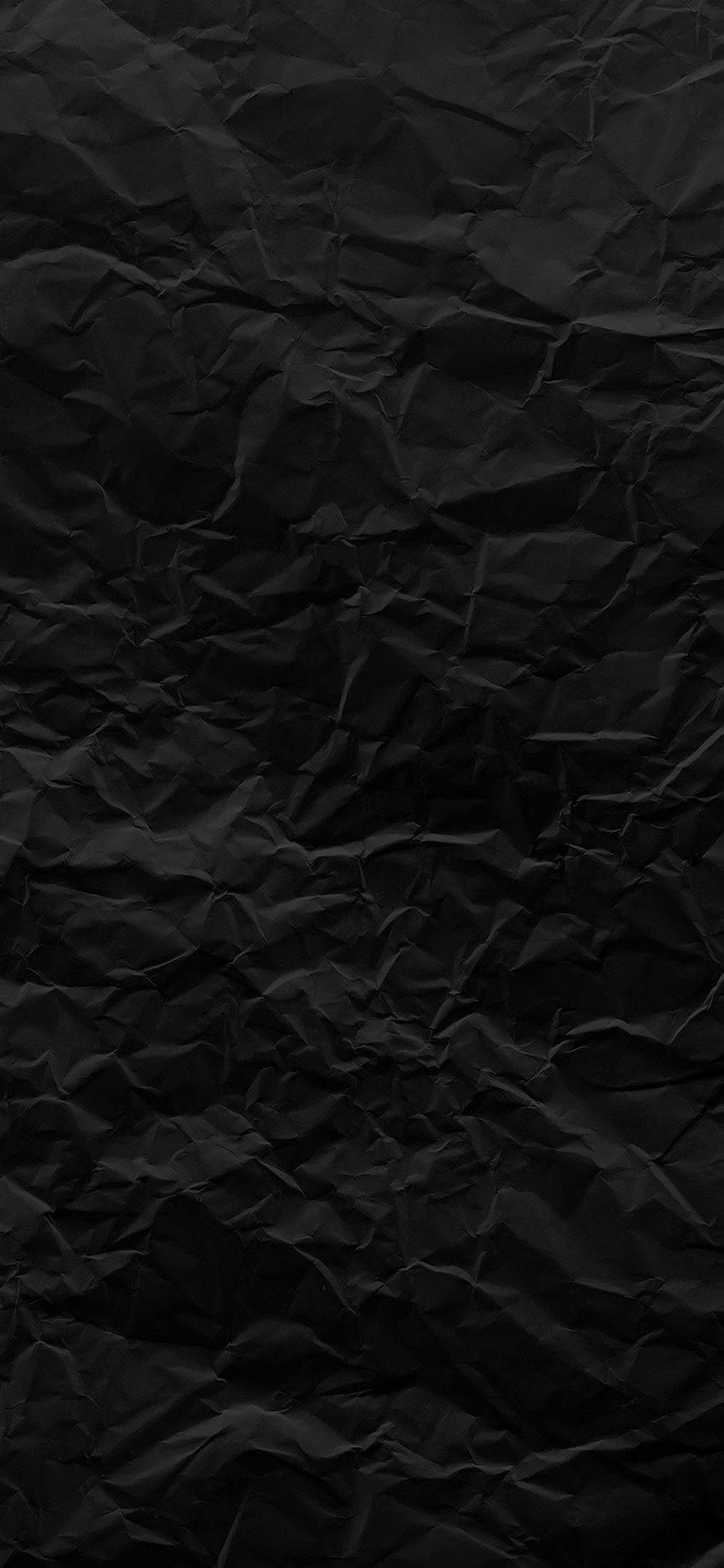 1125x2437 Black paper texture iPhone X Wallpaper