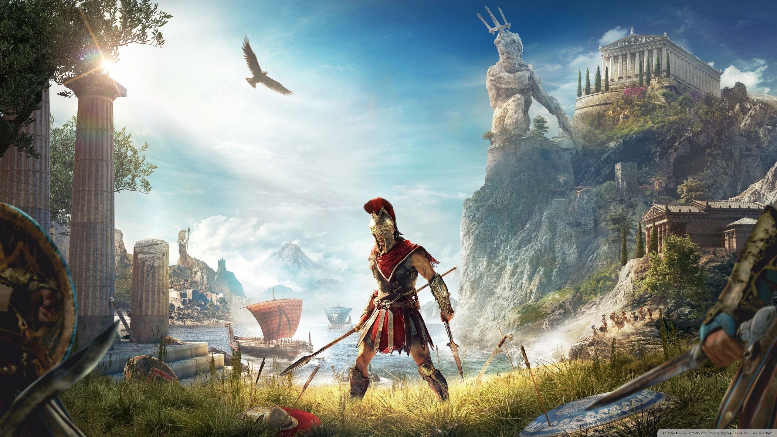 2560x1440 Assassin's Creed Odyssey â¤ 4K HD Desktop Wallpaper for • Wide .