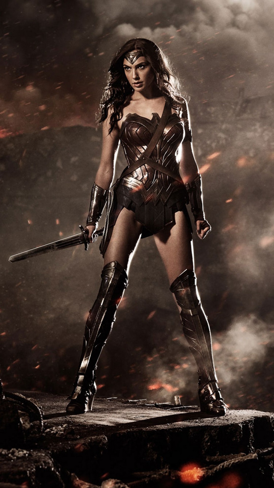 1080x1920 Wonder Woman iPhone Wallpaper resolution 