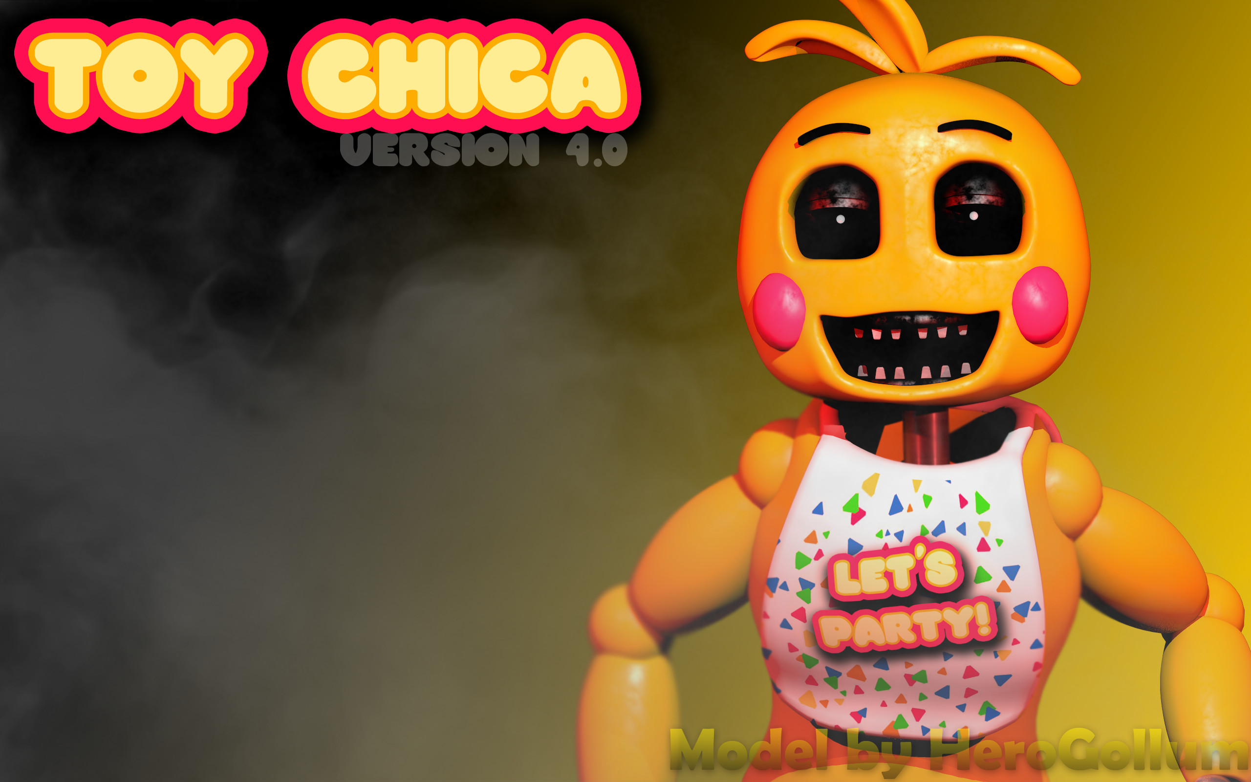 2560x1600 ... Toy Chica v4 C4D by HeroGollum by HeroGollum