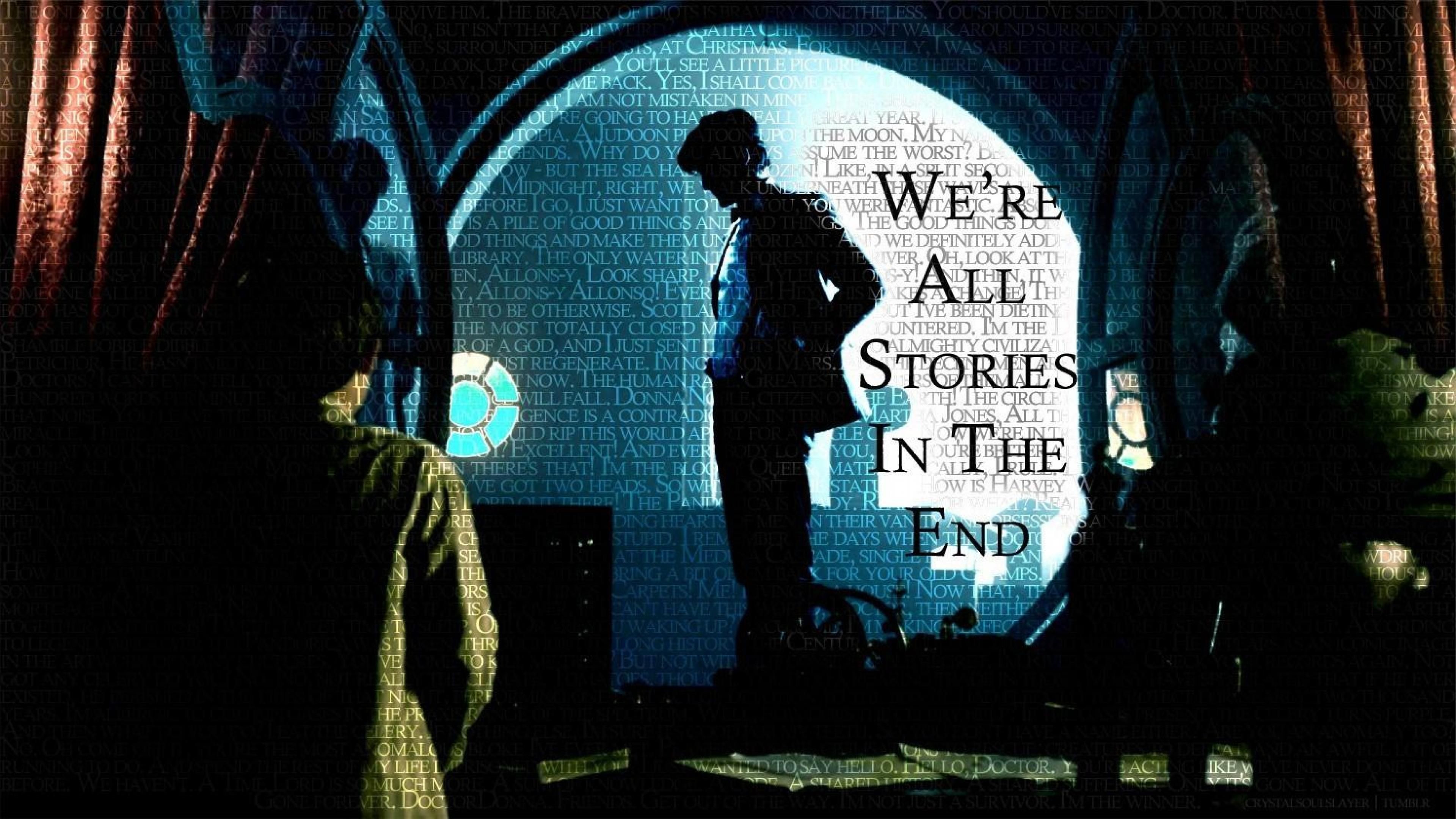 3840x2160 Quote Typography Matt smith Eleventh doctor Doctor who HD .