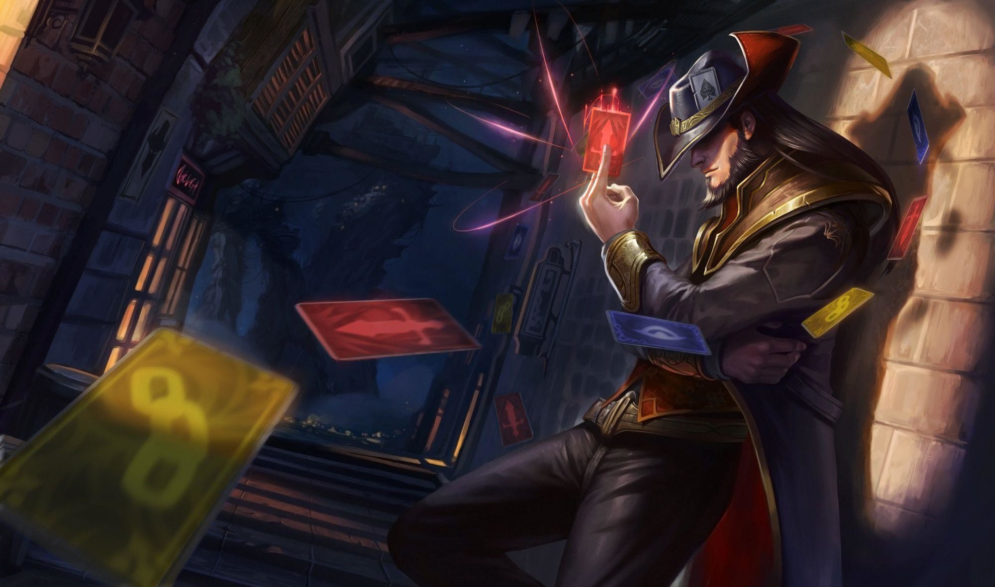 2000x1180 Twisted Fate - League of Legends Wallpapers