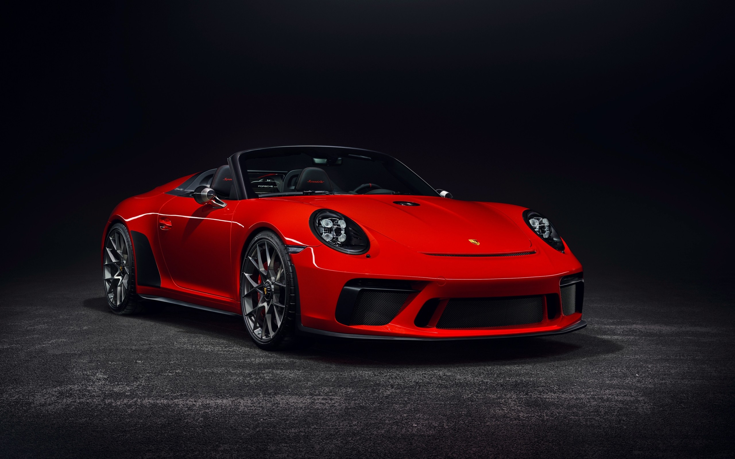 2560x1600 HD Wallpaper Porsche 911, Red, SportCar