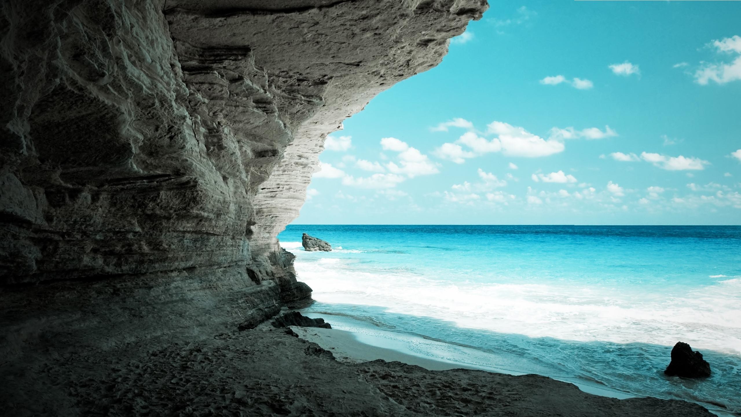 2560x1440 ... amazing beach desktop wallpaper hd nature desktop images ...